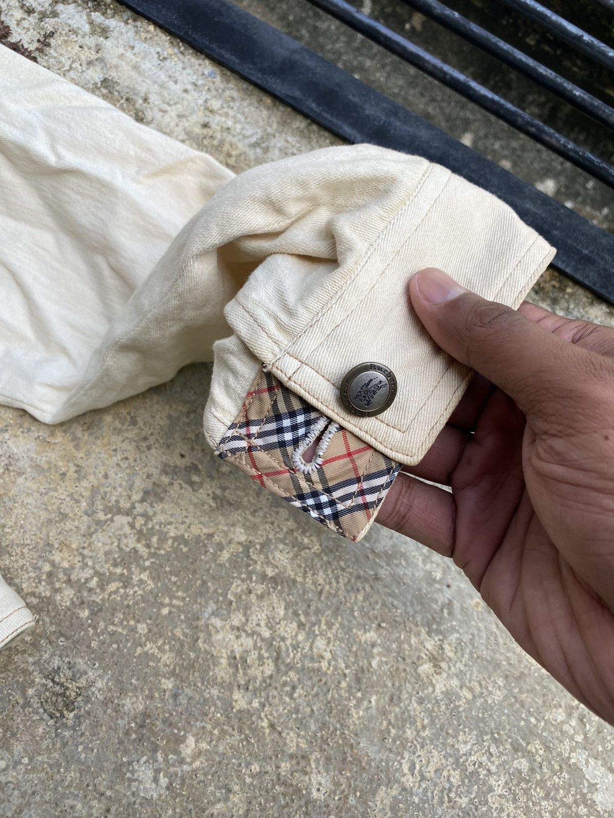 Burberry 🔥 Rare 🔥 Vintage Burberrys Button Jacket Size M / US 6-8 / IT 42-44 - 5 Thumbnail