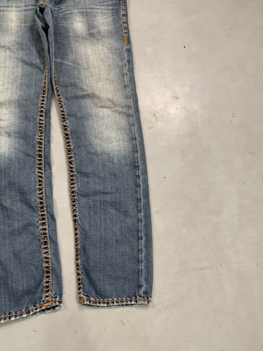 True Religion Vintage true religion thread embroidered straight denim Size US 36 / EU 52 - 9 Thumbnail