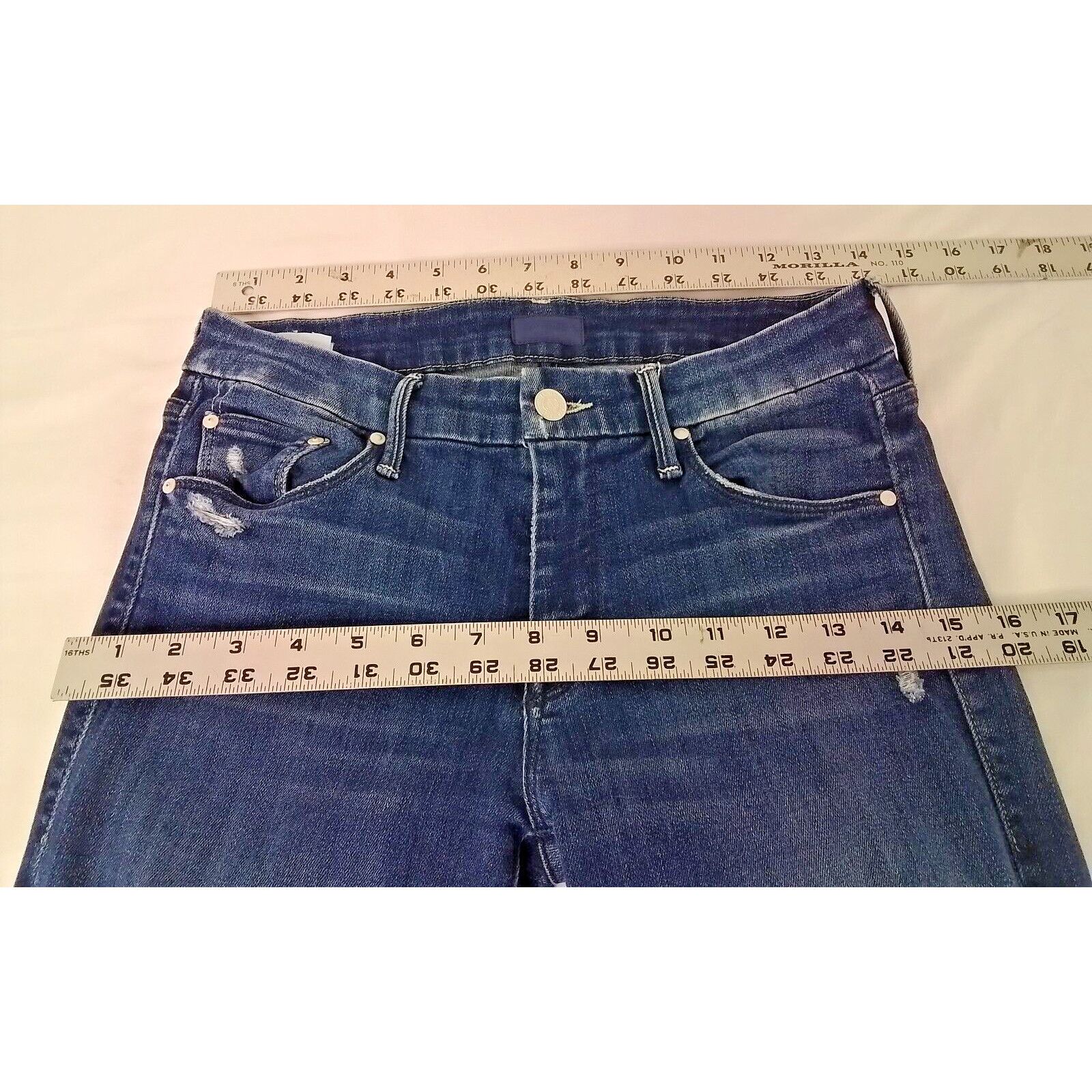 MOTHER Mother Denim Jeans Women's 26 The Looker Size 26" / US 2 / IT 38 - 5 Thumbnail
