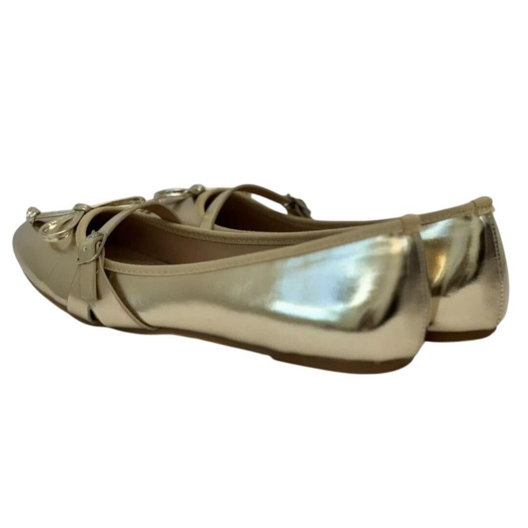 Other CHASE + CHLOE / Fergie-1/ Metallic Gold Ballet / Flats / Wit Size US 10 / IT 40 - 5 Thumbnail
