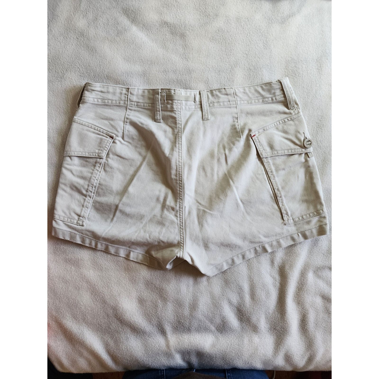 Abercrombie & Fitch Vtg Y2K Abercrombie & Fitch Cargo Shorts M Low Rise Khaki Size 30" / US 8 / IT 44 - 2 Thumbnail