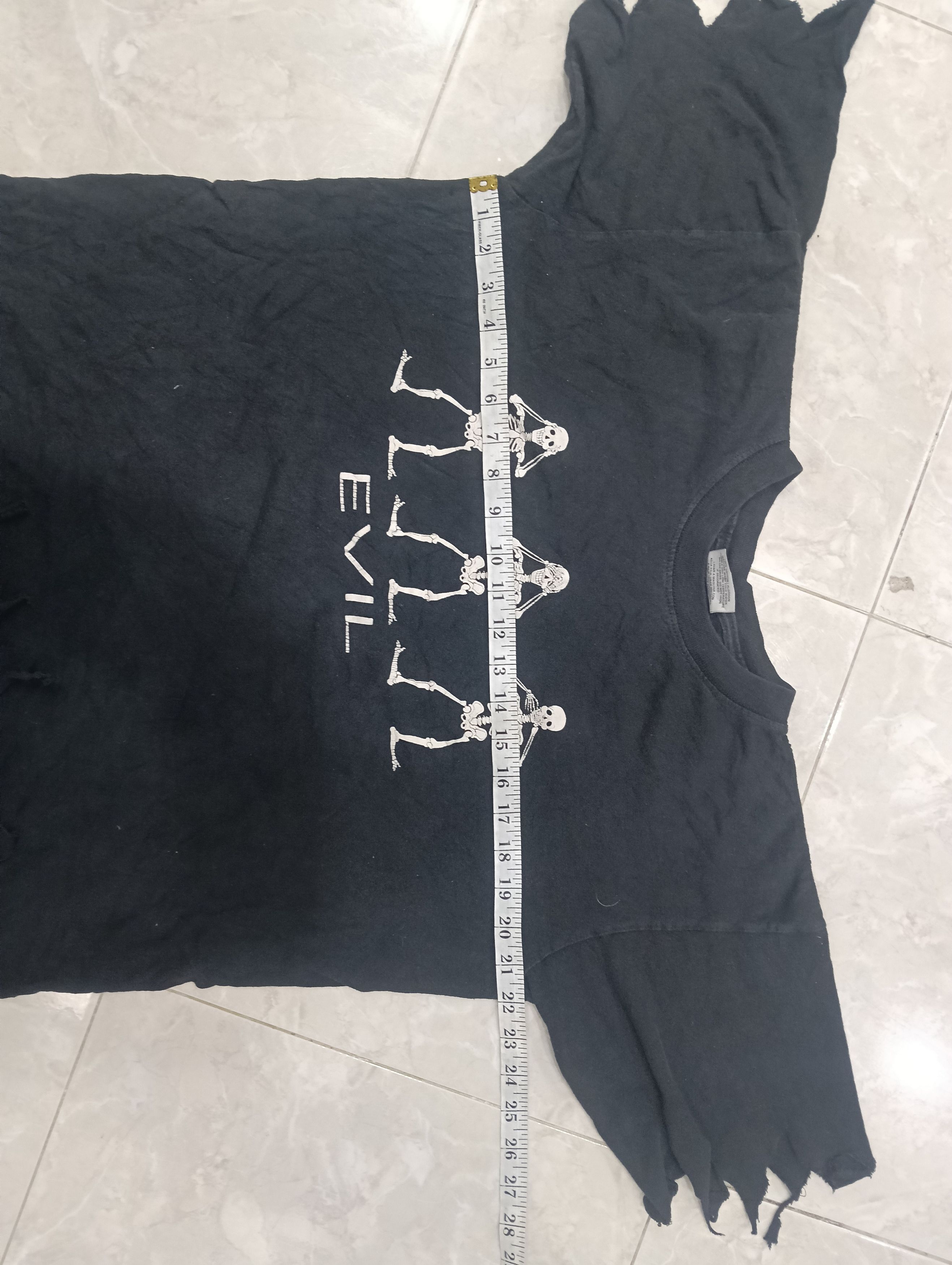 Japanese Brand Y2K Evil Shirt Size US L / EU 52-54 / 3 - 6 Thumbnail