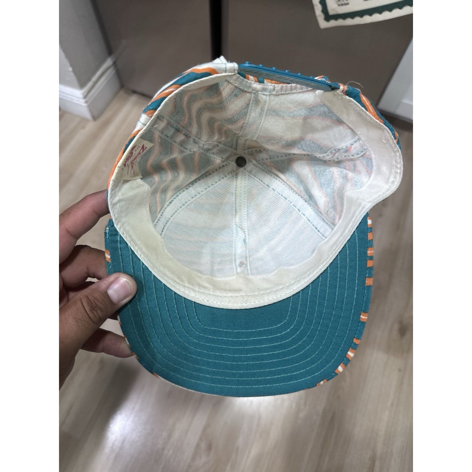 Zubaz Miami Dolphins NFL Snapback Hat Cap AJD Zubaz Size ONE SIZE - 5 Thumbnail