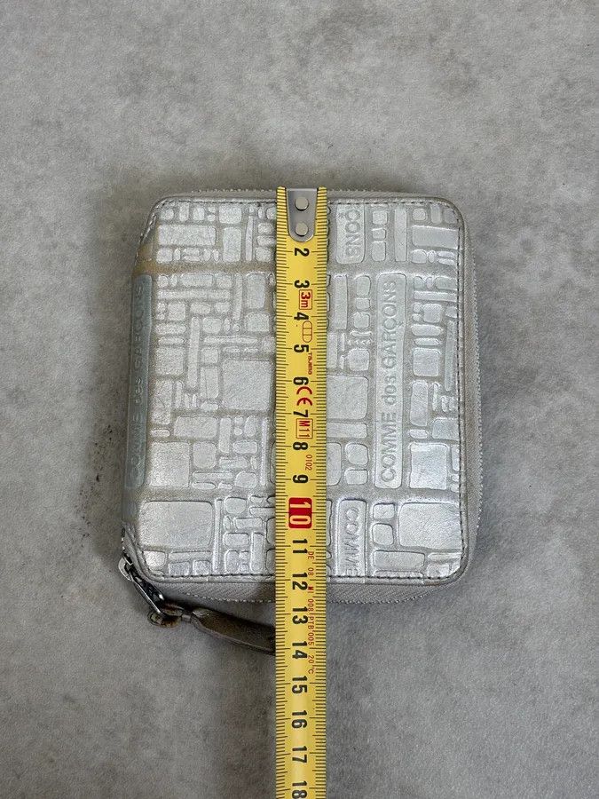 Comme des Garcons 2000s Comme des Garçons Geometric Shapes Silver Wallet Size ONE SIZE - 10 Thumbnail