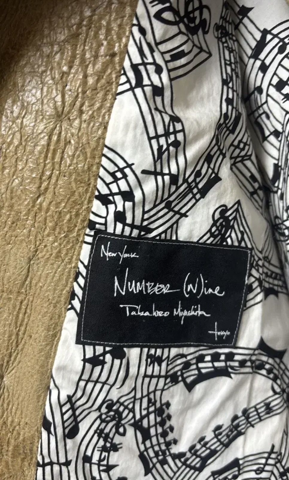Number (N)ine Number Nine 07SS Napoleon Leather Jacket Size US L / EU 52-54 / 3 - 4 Thumbnail