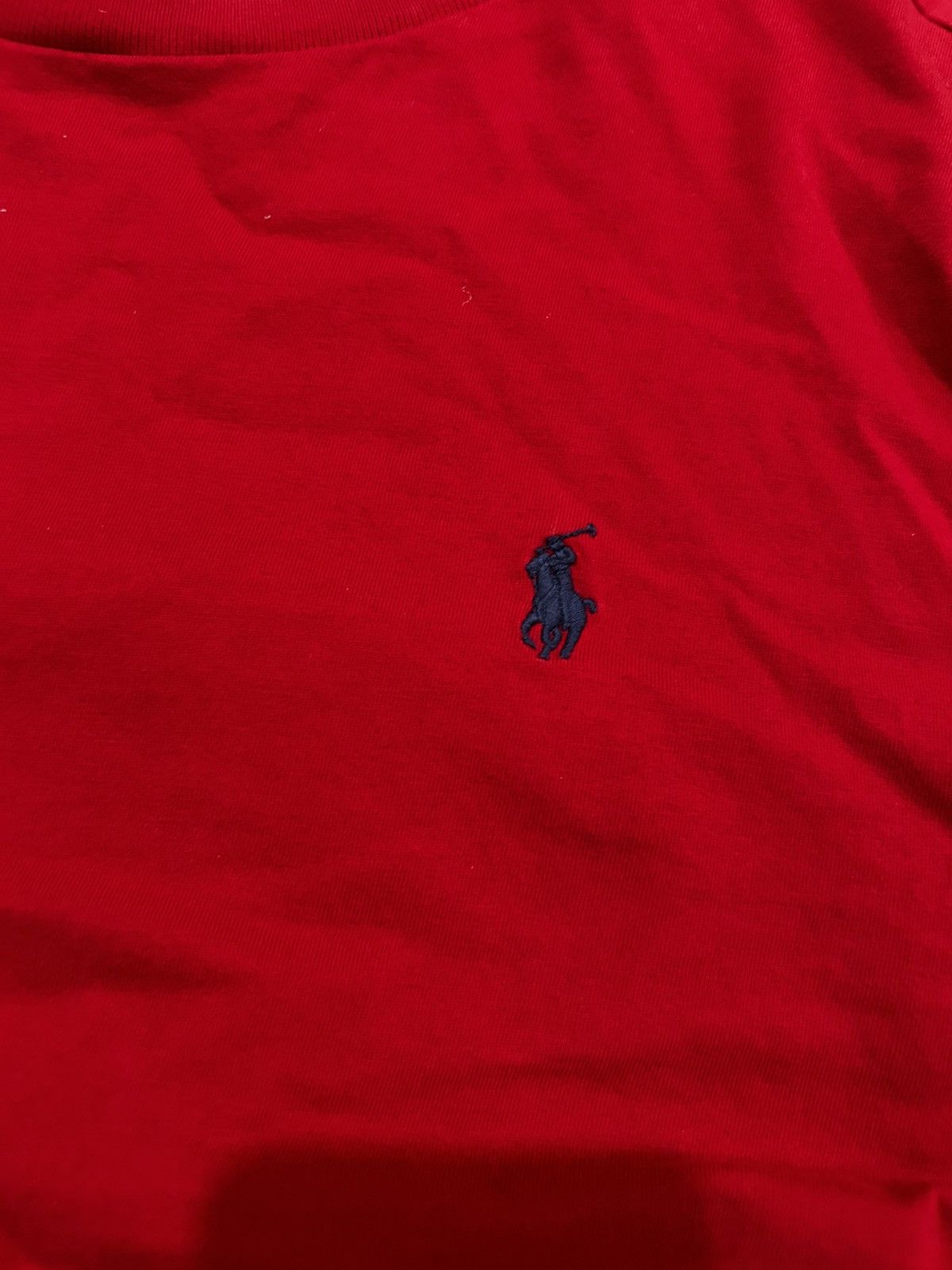 Polo Ralph Lauren ❗️Red Long Sleeve Shirt with Blue Pony❗️ Size US L / EU 52-54 / 3 - 2 Thumbnail
