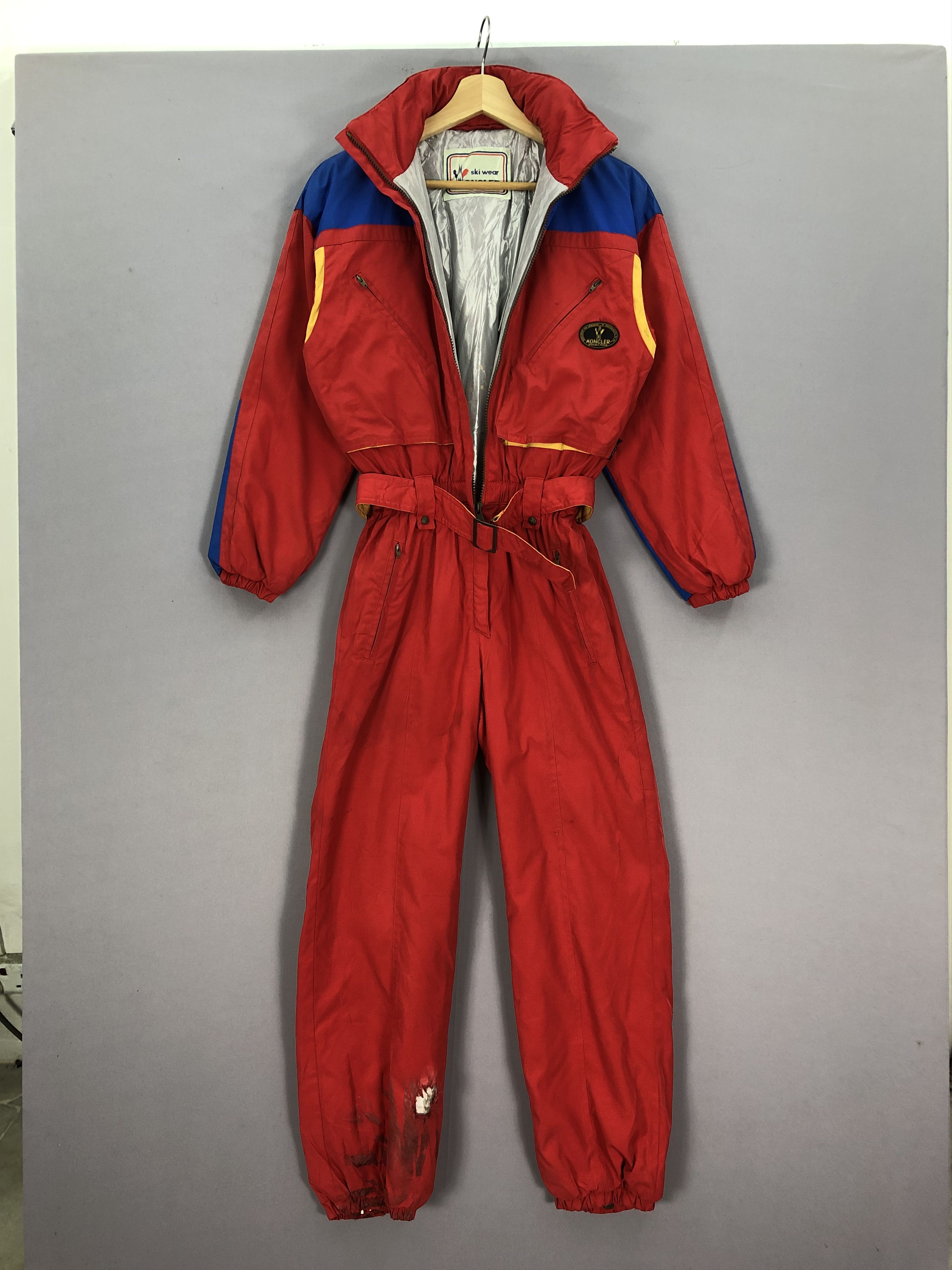 Moncler Vintage 90s Moncler Ski Overalls Snowboards Ski Wear Suits Size US 30 / EU 46 - 3 Thumbnail