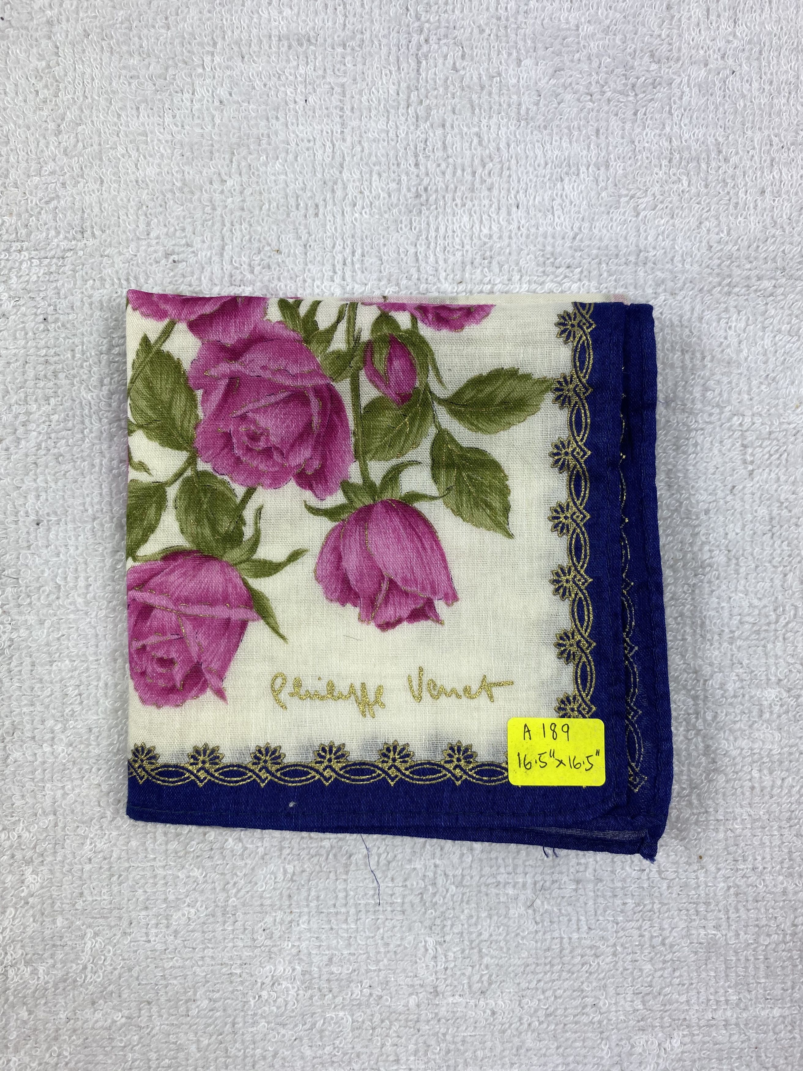 Vintage Philippe Venet Handkerchief / Bandana / Neckerchief Size ONE SIZE - 7 Thumbnail