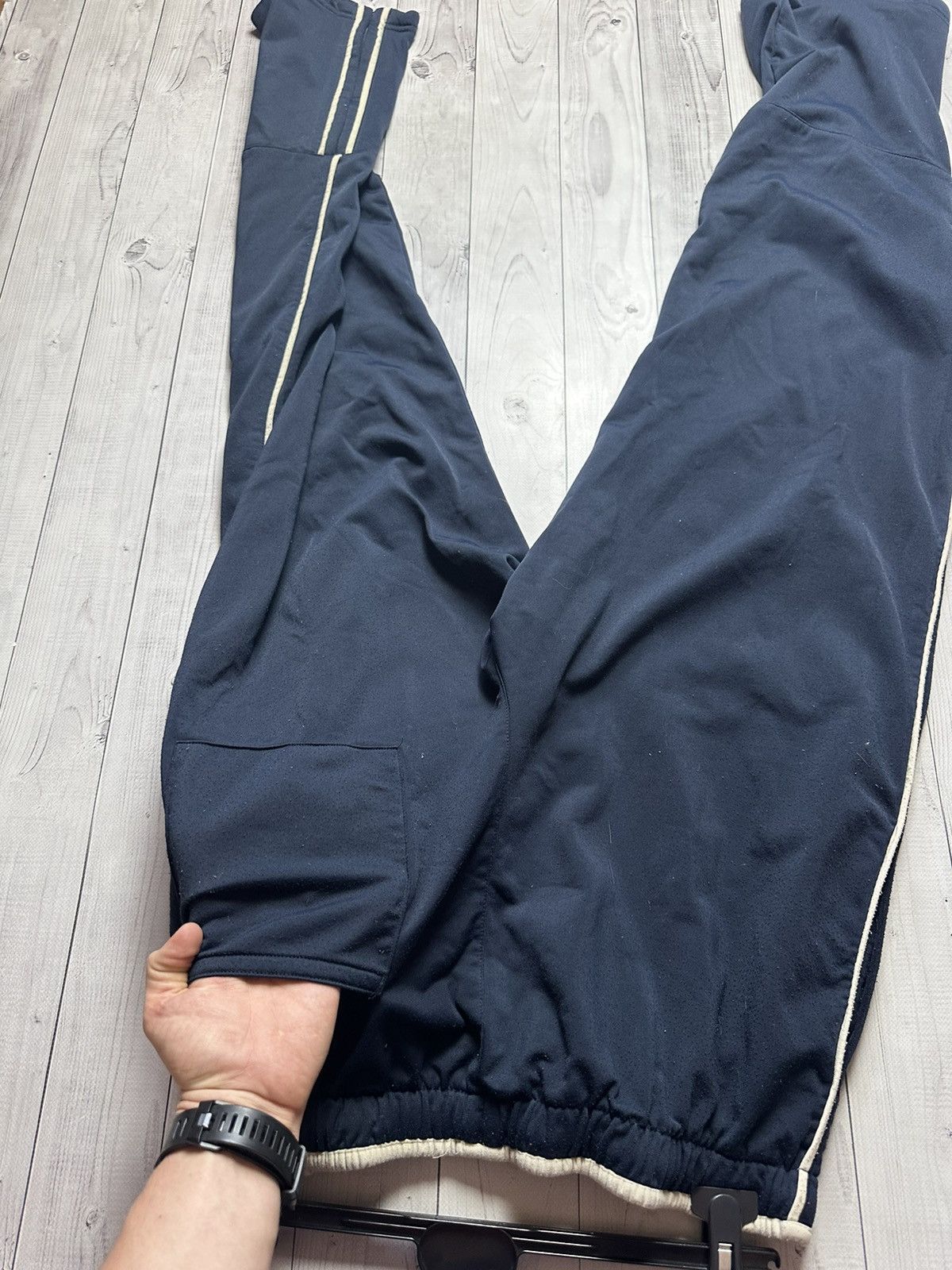 Nike × Vintage Vintage Nike drill pants joggers size XL logo Size US 36 / EU 52 - 6 Thumbnail