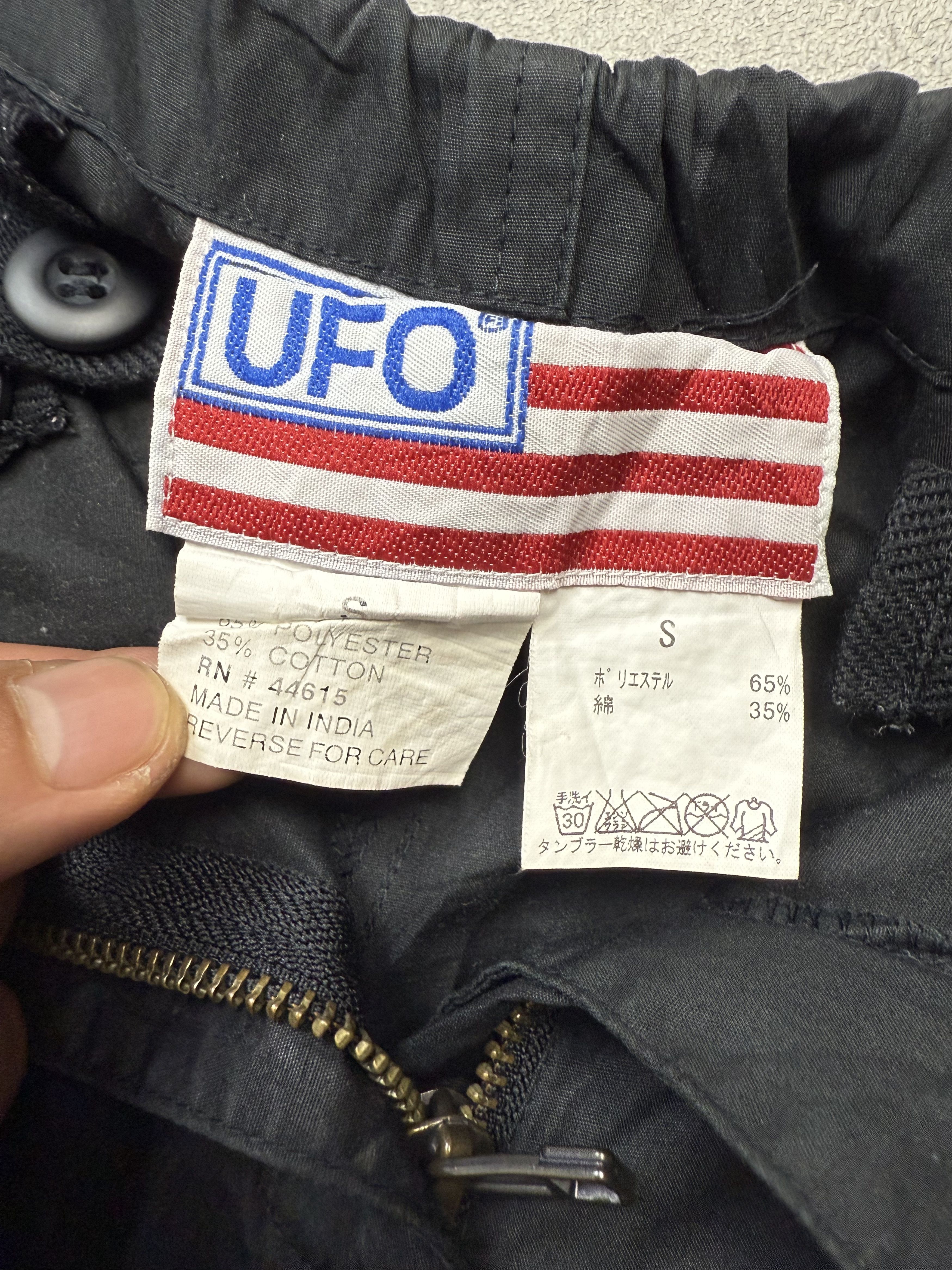Japanese Brand UFO Multi Pocket Technical Cargo Cropped Pants Y2K Size 28" / US 6 / IT 42 - 6 Thumbnail