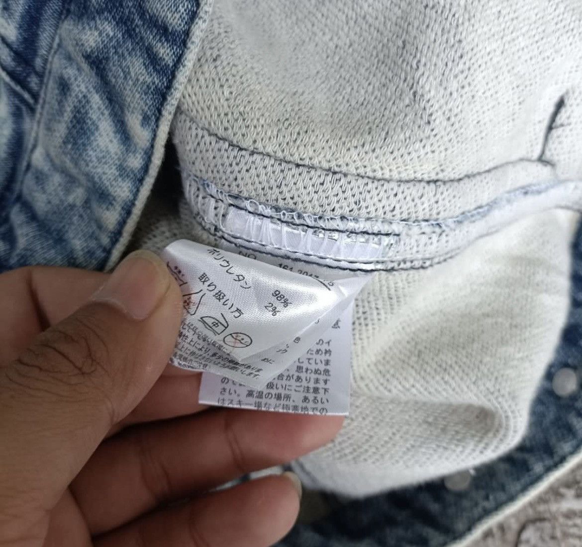 In The Attic × Japanese Brand In The Attic Faded Denim Jacket Size US M / EU 48-50 / 2 - 5 Thumbnail