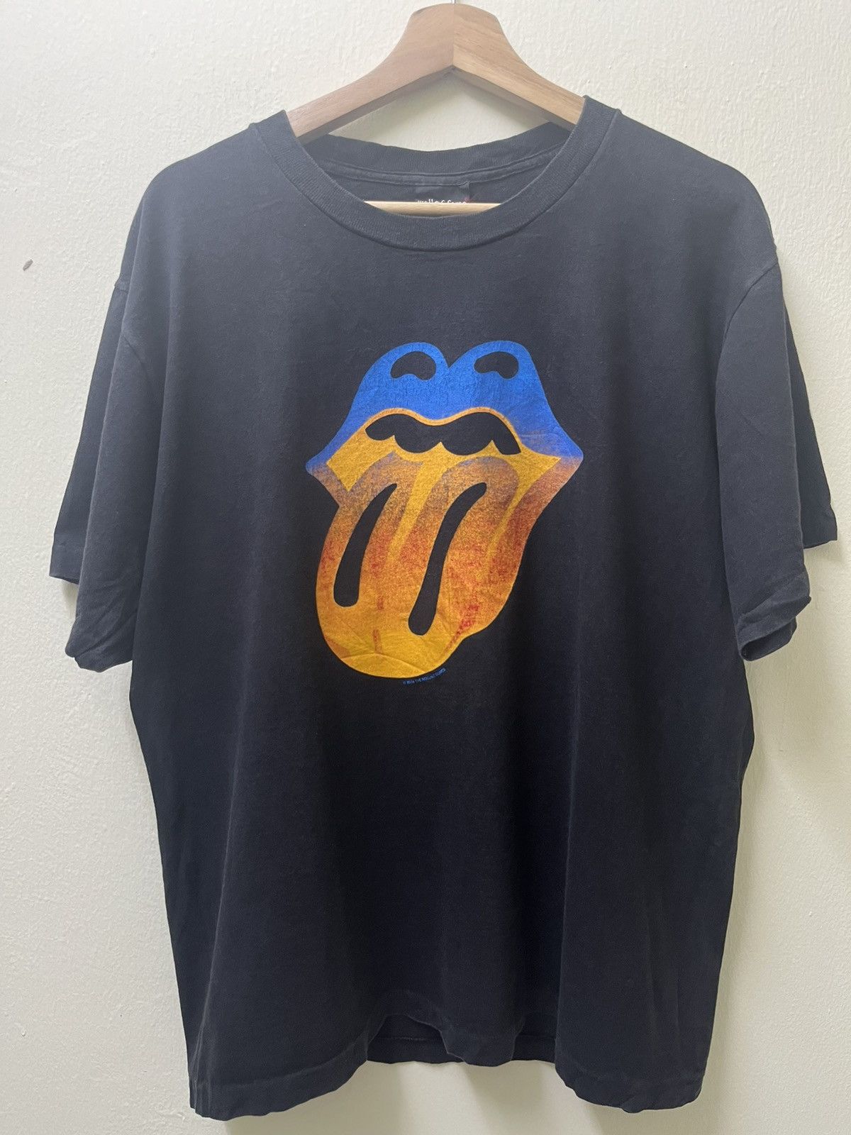 Image of Band Tees x The Rolling Stones Vintage The Rolling Stones Band Tee in Black, Men's (Size XL)