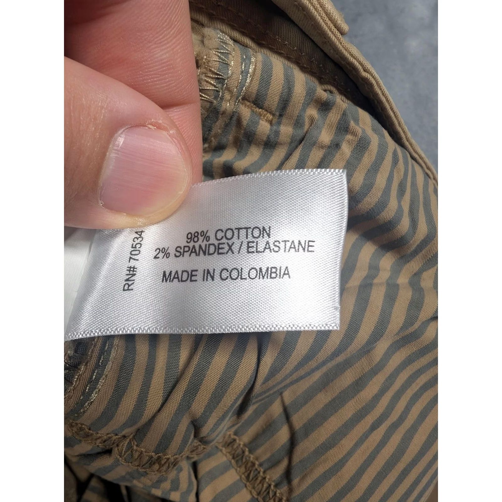 Orvis Orvis Pants Mens 42x30 Beige Five Pocket Canvas Stretch Straight Leg Casual Pants Mens 42 Beige Five Pocket Canvas Stretch Straight Leg Casual Size US 42 / EU 58 - 6 Thumbnail