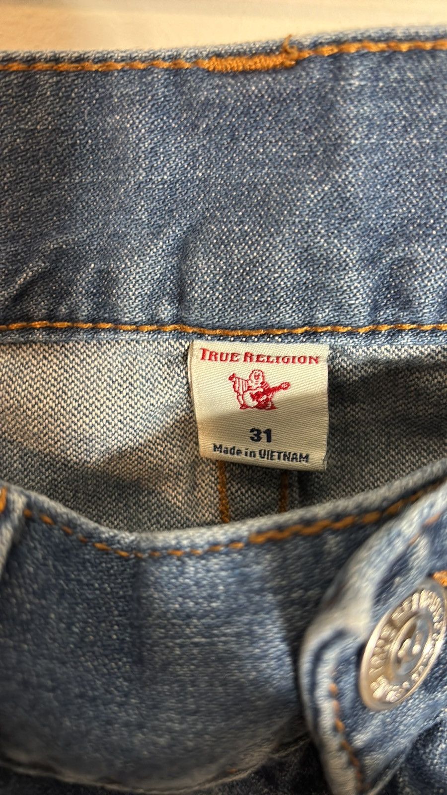 True Religion True Religion Billy Relaxed Bootcut Jeans Size 33" - 4 Thumbnail