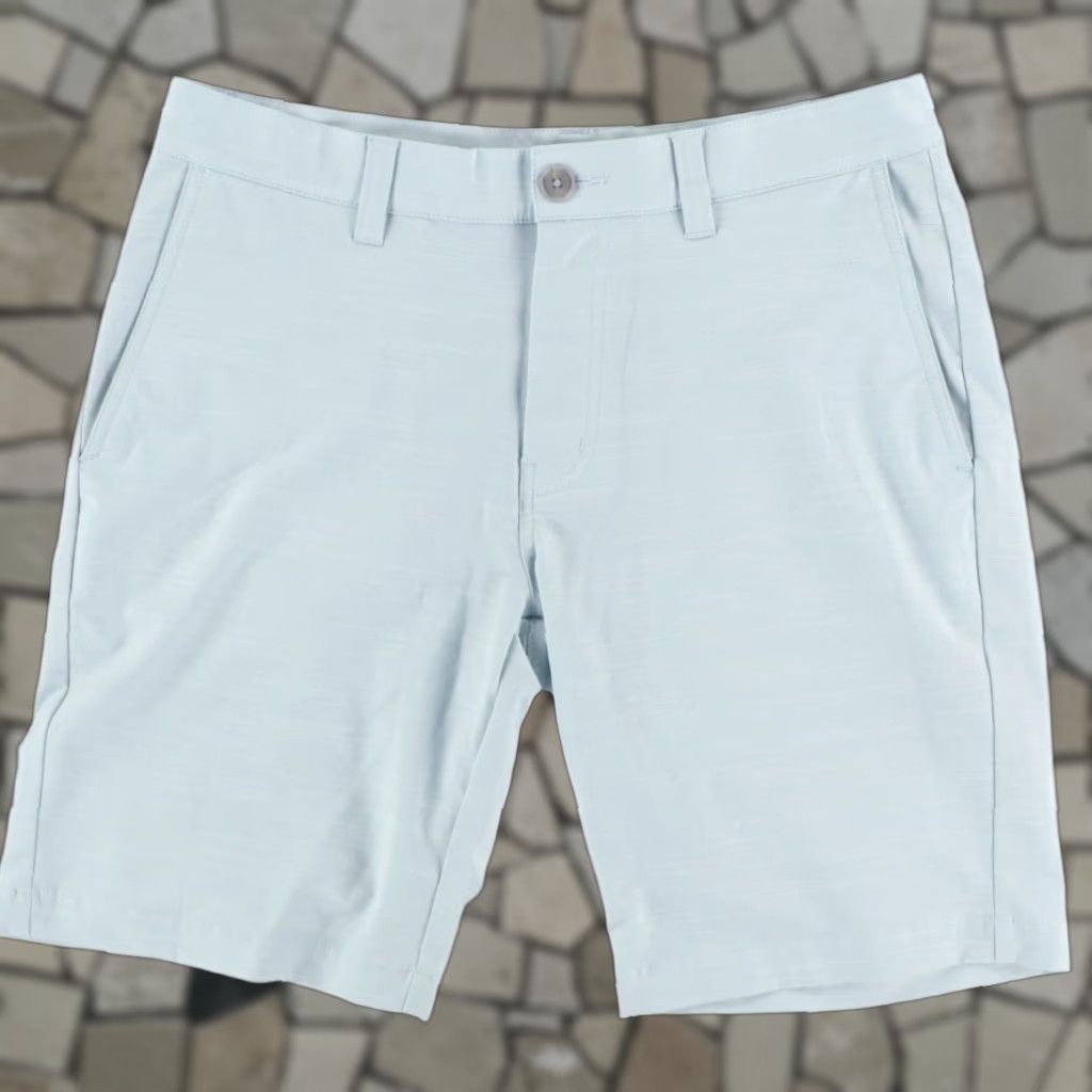 TravisMathew Travis Mathew Stretch On a Boat Woven Golf Shorts Green Men's 32 Size US 32 / EU 48 - 1 Thumbnail