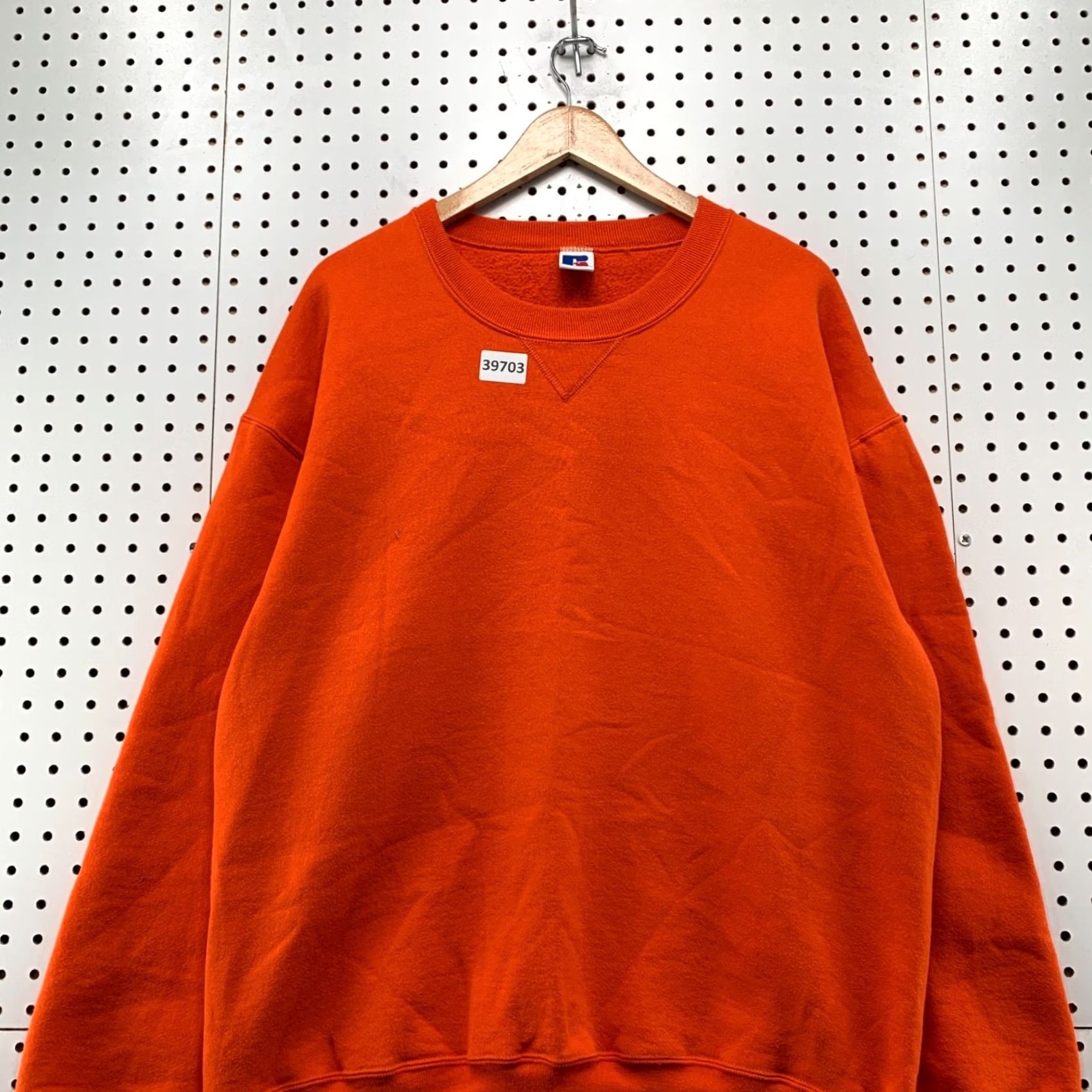 Russell Athletic VINTAGE Russell Athletic Shirt Mens LT Orange 90s Crewneck Sweatshirt Tall USA Size US L / EU 52-54 / 3 - 2 Thumbnail
