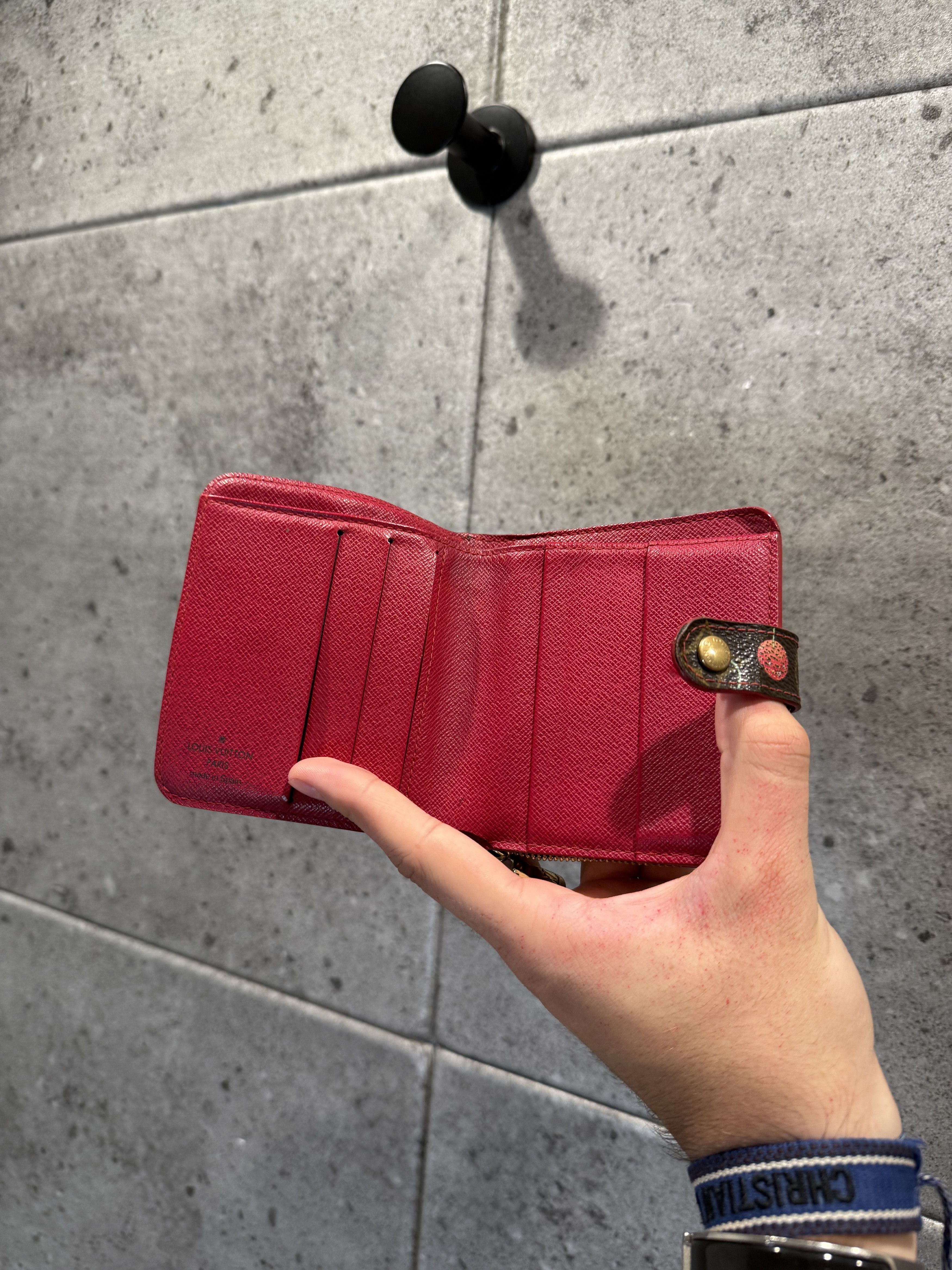 Louis Vuitton × Takashi Murakami × Vintage Vintage Louis Vuitton murakami cherry wallet coin purse Size ONE SIZE - 4 Thumbnail