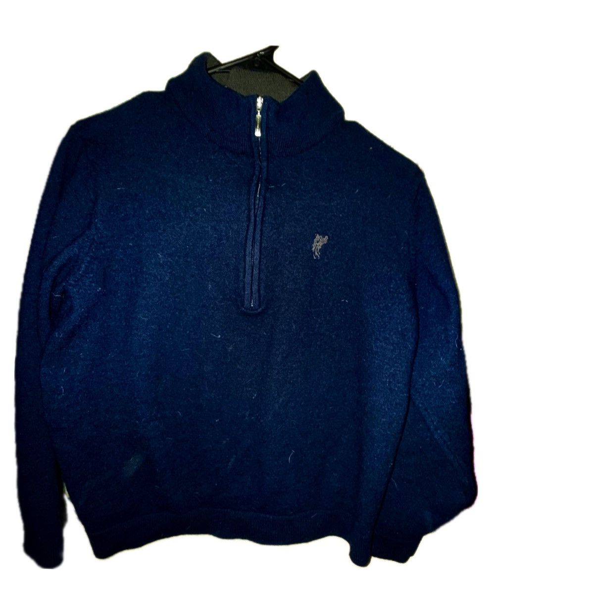 Ashworth VINTAGE Ashworth Merino Wool Half Zip Jumper Men’s Navy Blue Size US L / EU 52-54 / 3 - 7 Thumbnail