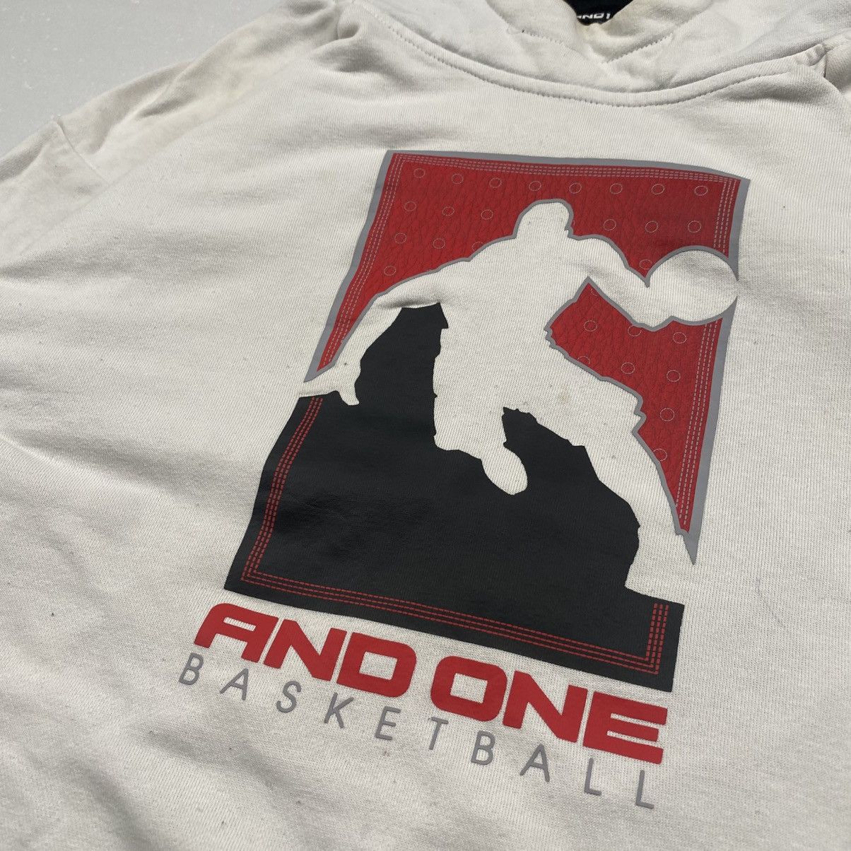 Other Vintage y2k Distressed AND1 Basketball HipHop Pullover Size US XL / EU 56 / 4 - 2 Thumbnail