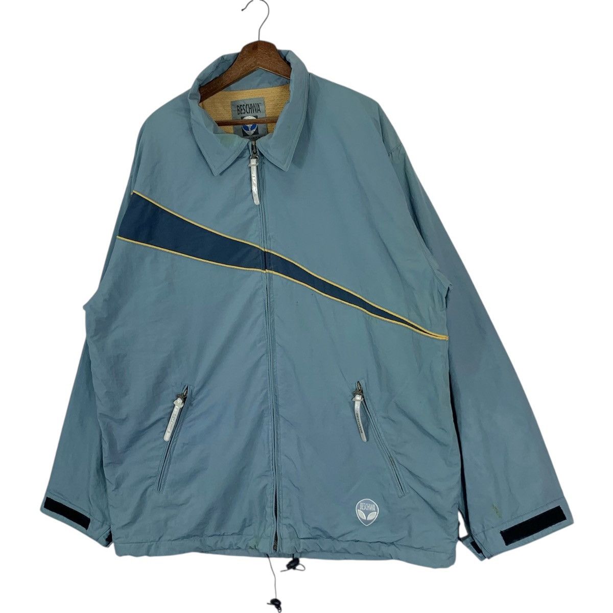 Japanese Brand × Vintage Vintage Beschwa Full Zipper Light Jacket Size US XL / EU 56 / 4 - 3 Thumbnail