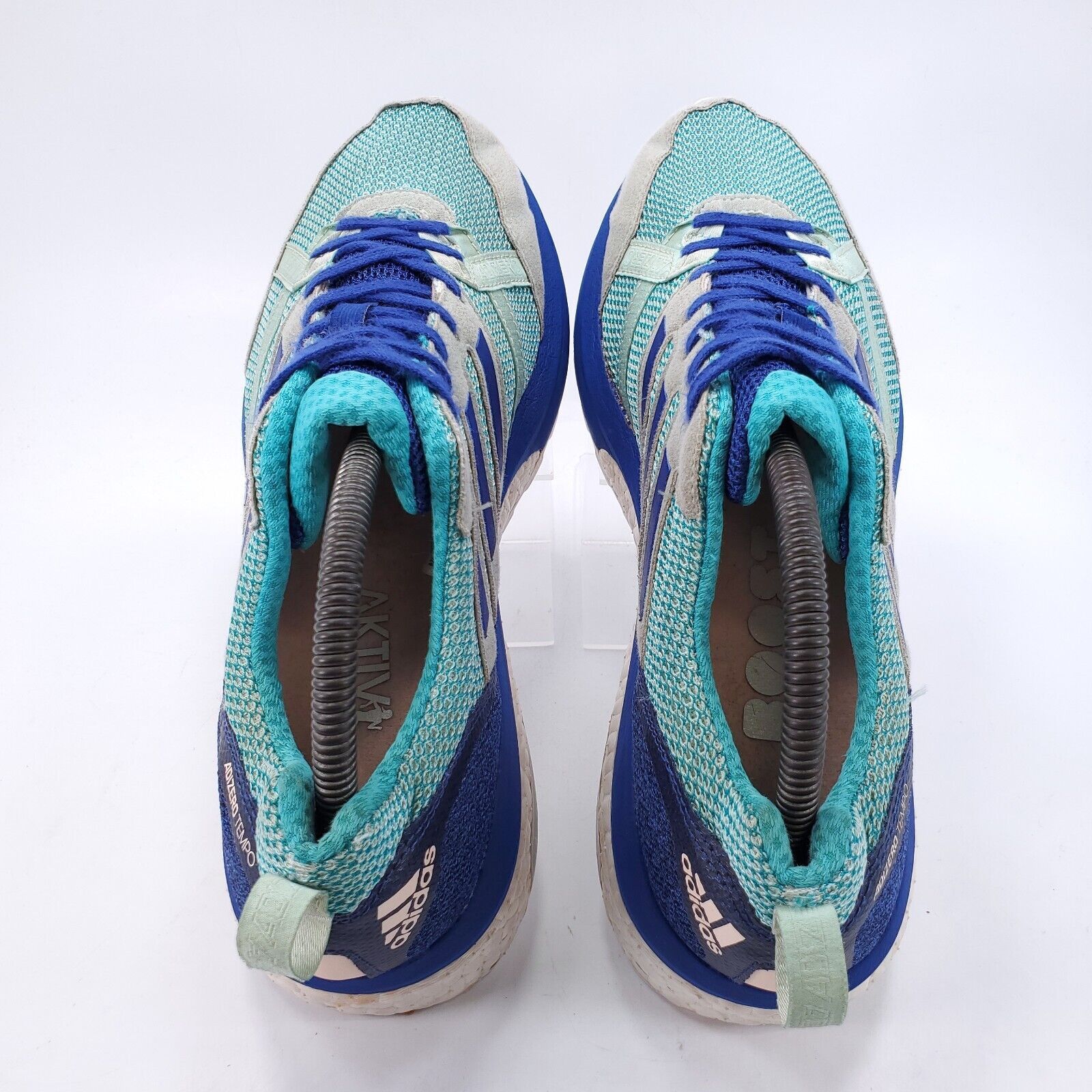 Adidas Adidas Adizero Tempo 9 Shoe Womens Size 10 BB6654 Blue Gray Size US 10 / IT 40 - 4 Thumbnail