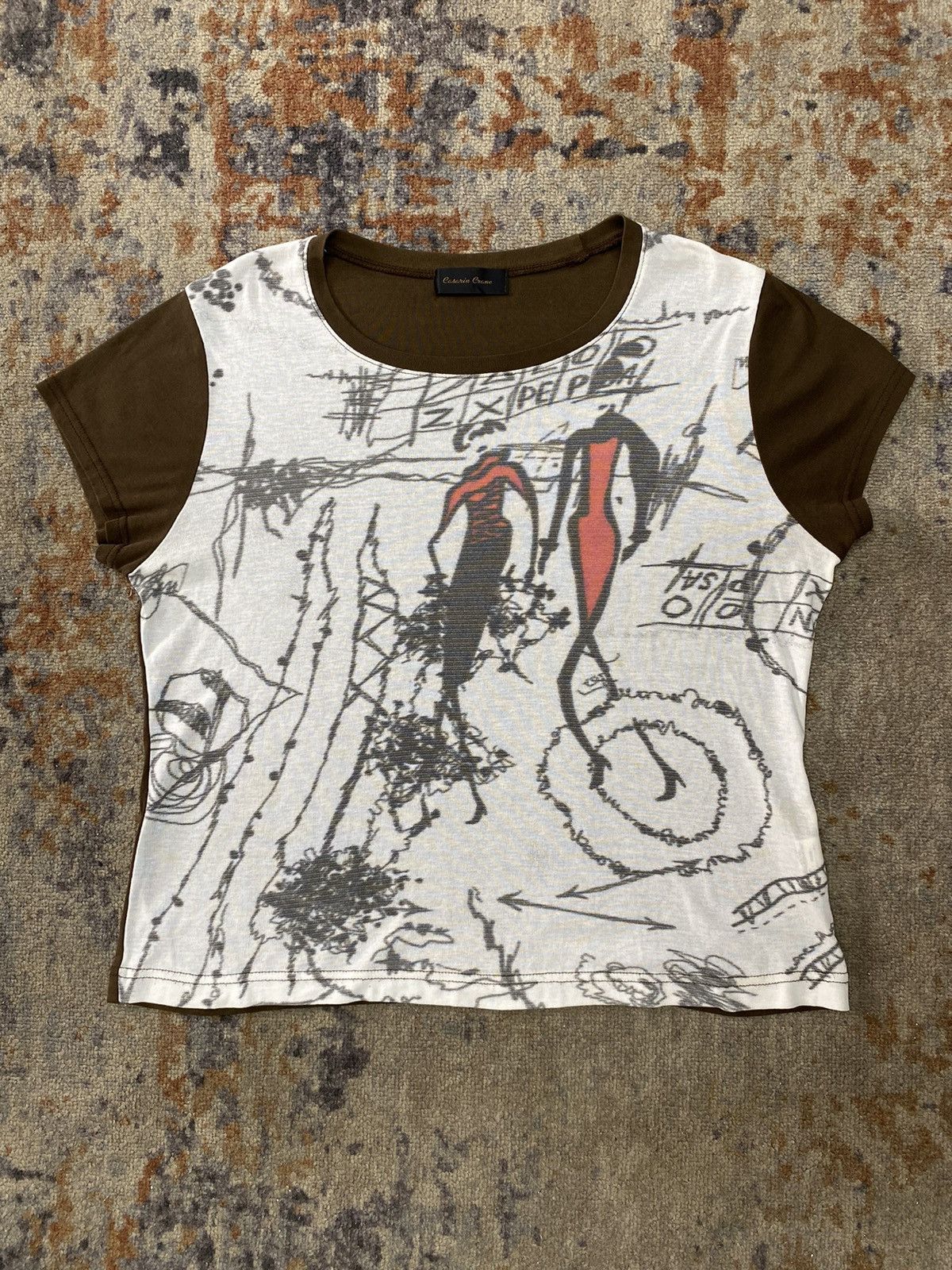 20471120 × Beauty Beast y2k art tshirt numbernine cdg style japanese brand Size S / US 4 / IT 40 - 1 Thumbnail