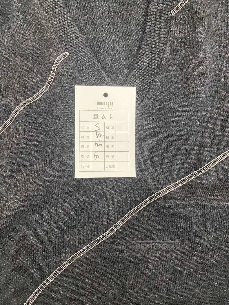 Brunello Cucinelli Brunello Cucinelli Vest knit top Size S / US 4 / IT 40 - 6 Thumbnail