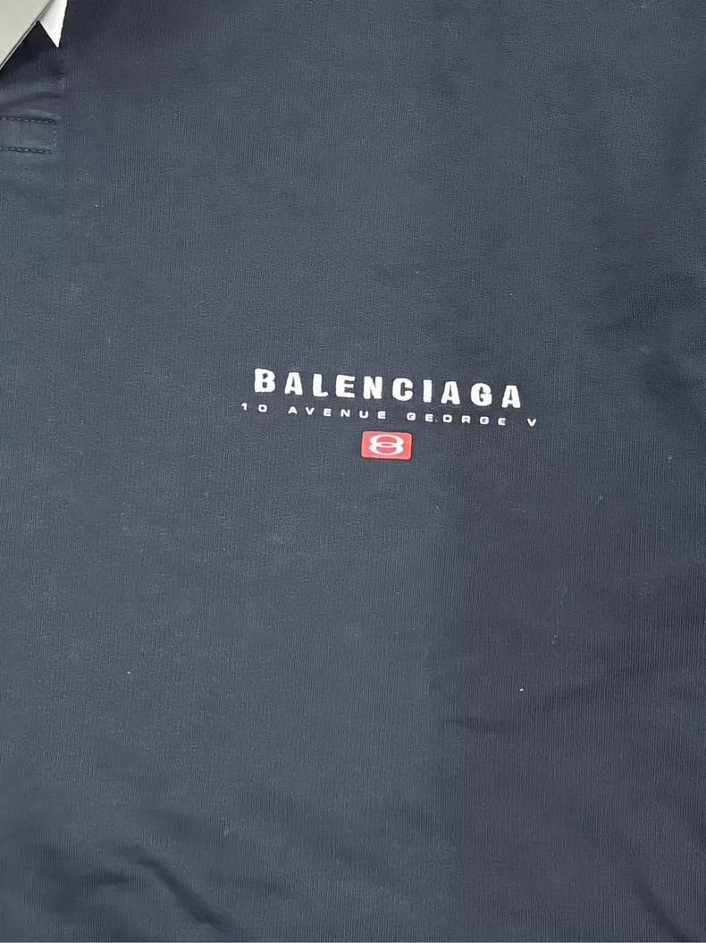 Balenciaga Balenciaga Long Sleeve Polo Shirt SS25-2505 Size US S / EU 44-46 / 1 - 5 Thumbnail