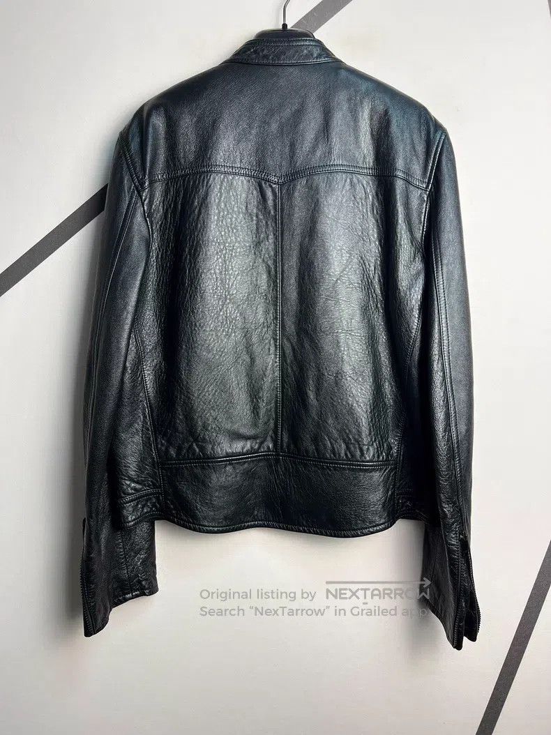 Saint Laurent Paris Saint Laurent Paris Black Warrior Stand Collar Lamb Leathe Size US L / EU 52-54 / 3 - 2 Thumbnail
