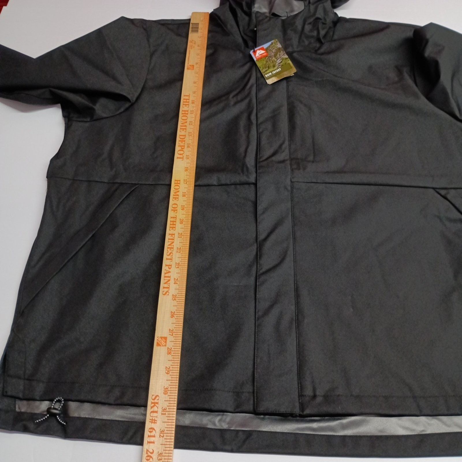 Other Ozark Trail Rain Jacket Men's Size 3XL Black Waterproof Hood Size US XXL / EU 58 / 5 - 8 Thumbnail