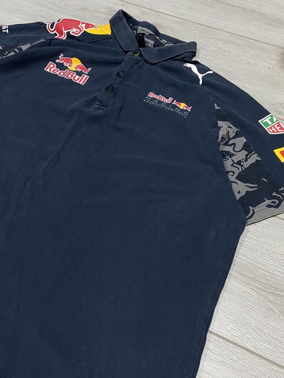 Puma × Red Bull Puma Red Bull Pirelli vintage racing shirt polo Size US XL / EU 56 / 4 - 6 Thumbnail