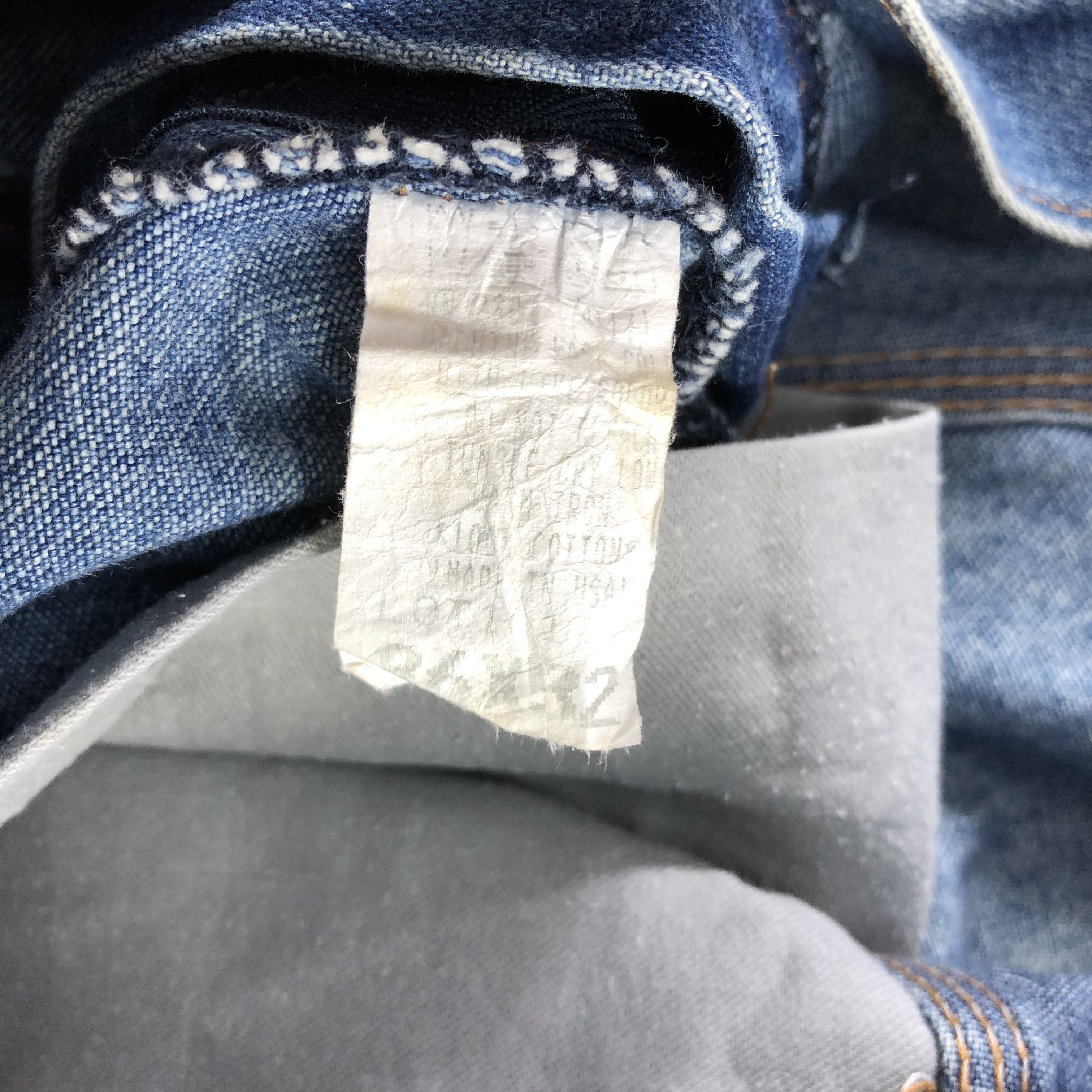 Vintage Vintage Round House Carpenter Jeans Distressed Denim KJ748 Size US 36 / EU 52 - 14 Thumbnail