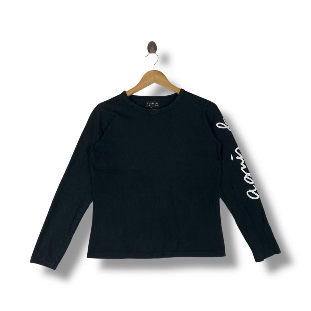 agnes b. AGNES B Paris Long sleeve tee Size S / US 4 / IT 40 - 1 Thumbnail