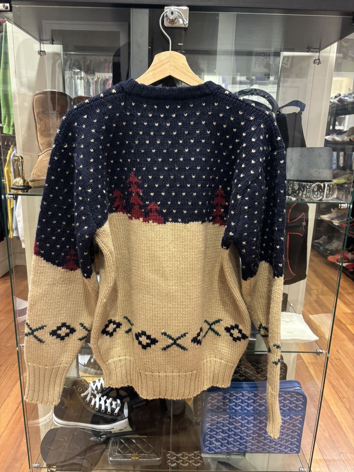 Polo Ralph Lauren Polo Ralph Lauren Vintage Ski Knit Sweater Size US L / EU 52-54 / 3 - 2 Thumbnail