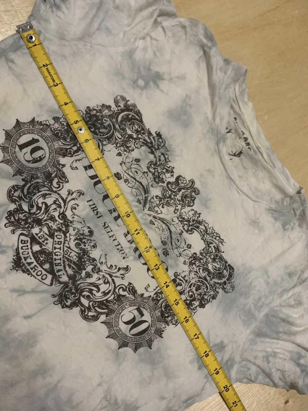 Hysteric Glamour × If Six Was Nine × Japanese Brand Y2k Buckaroo First Selection Ifsixwasnine Tshirt Size US L / EU 52-54 / 3 - 7 Thumbnail
