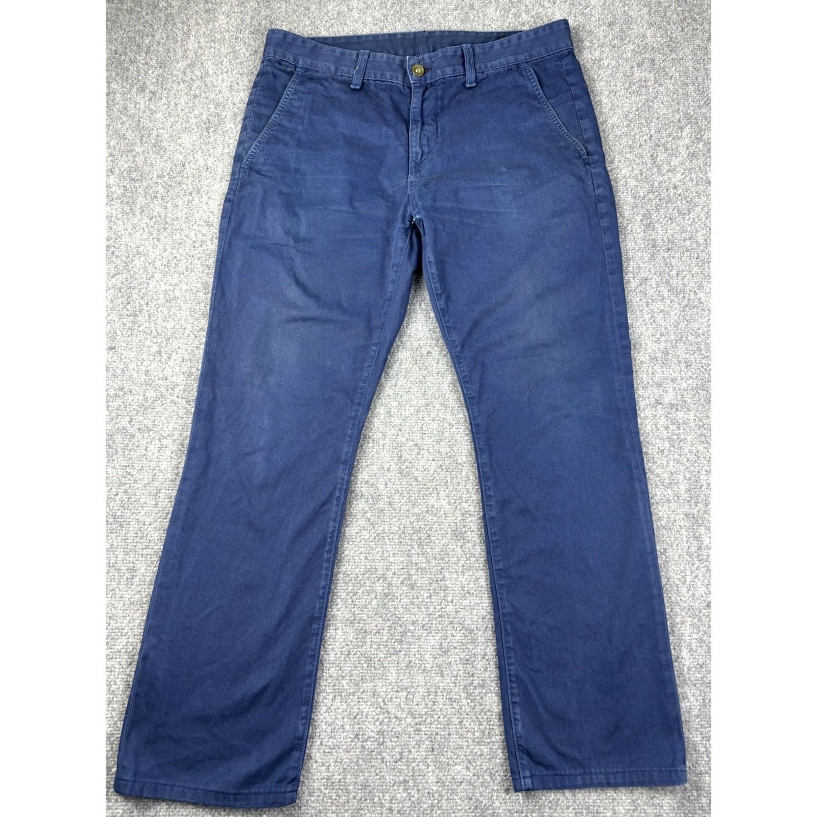 Rag & Bone Rag & Bone Pants Mens 31 Blue Regular Fit Straight Leg Casual Chino 5-Pocket Design Olive? Size US 31 - 2 Thumbnail
