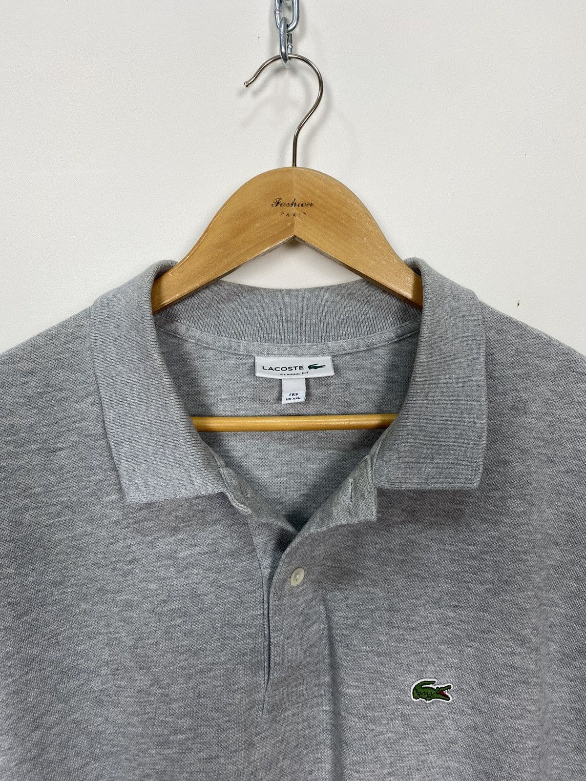 Lacoste Lacoste Polo Shirt Men’s Size XXL Classic Casual Top Grey Size US XXL / EU 58 / 5 - 5 Thumbnail