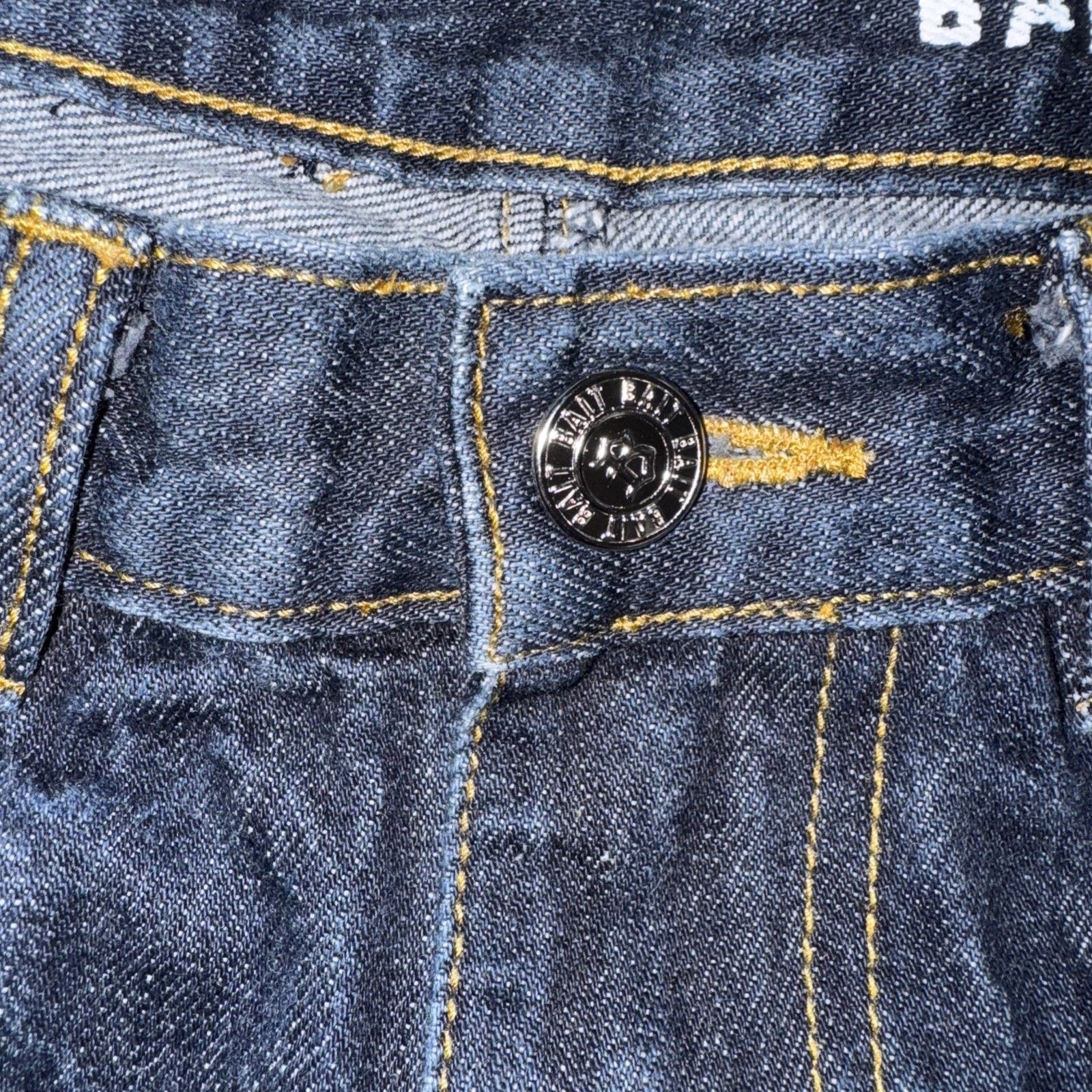 Bait × Hypebeast Bait Denim Jeans Blue 28x29 Streetwear Skater Skinny Jeans Size US 28 / EU 44 - 6 Thumbnail
