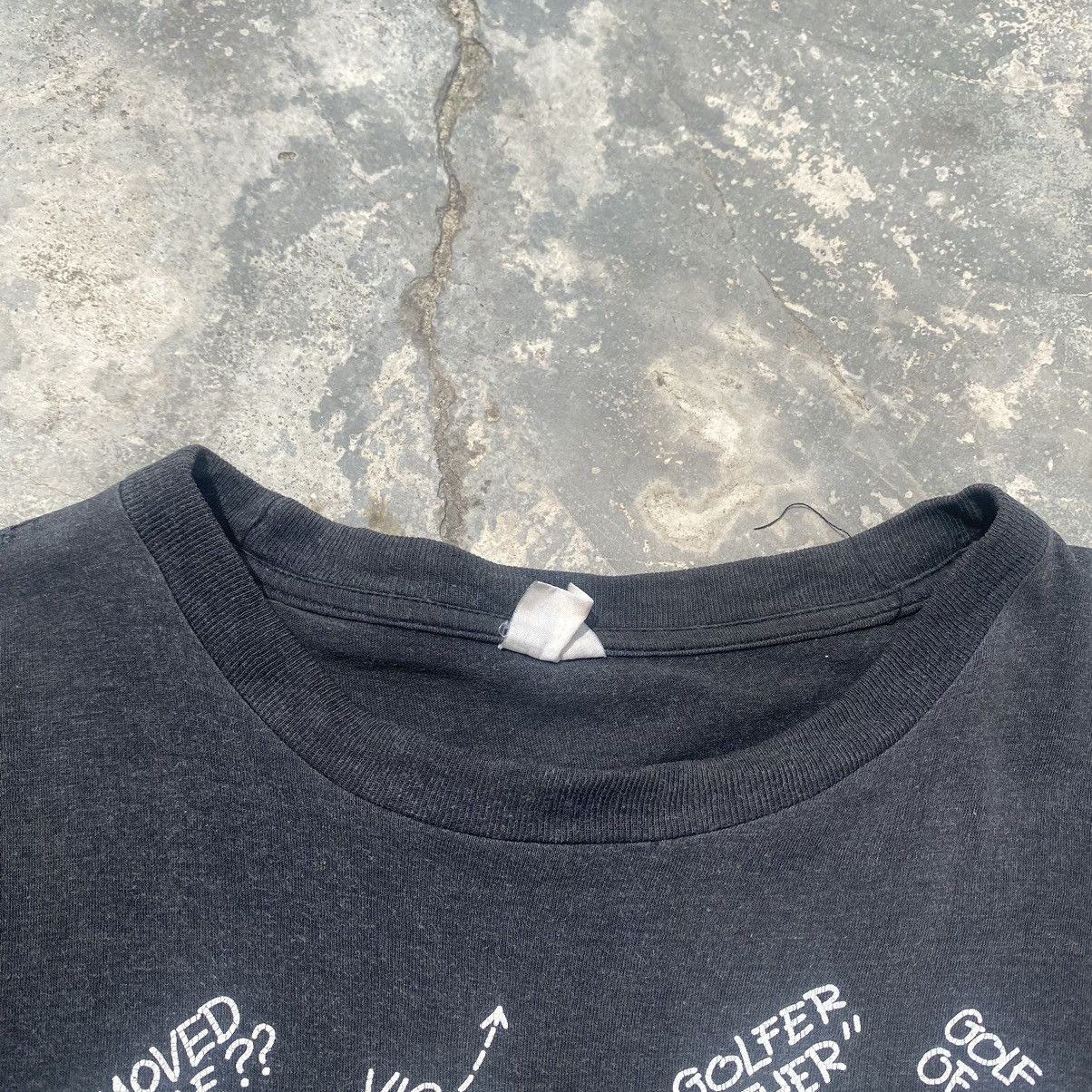 Vintage 90s Mad Golfer distressed tee B022 Size US M / EU 48-50 / 2 - 7 Thumbnail