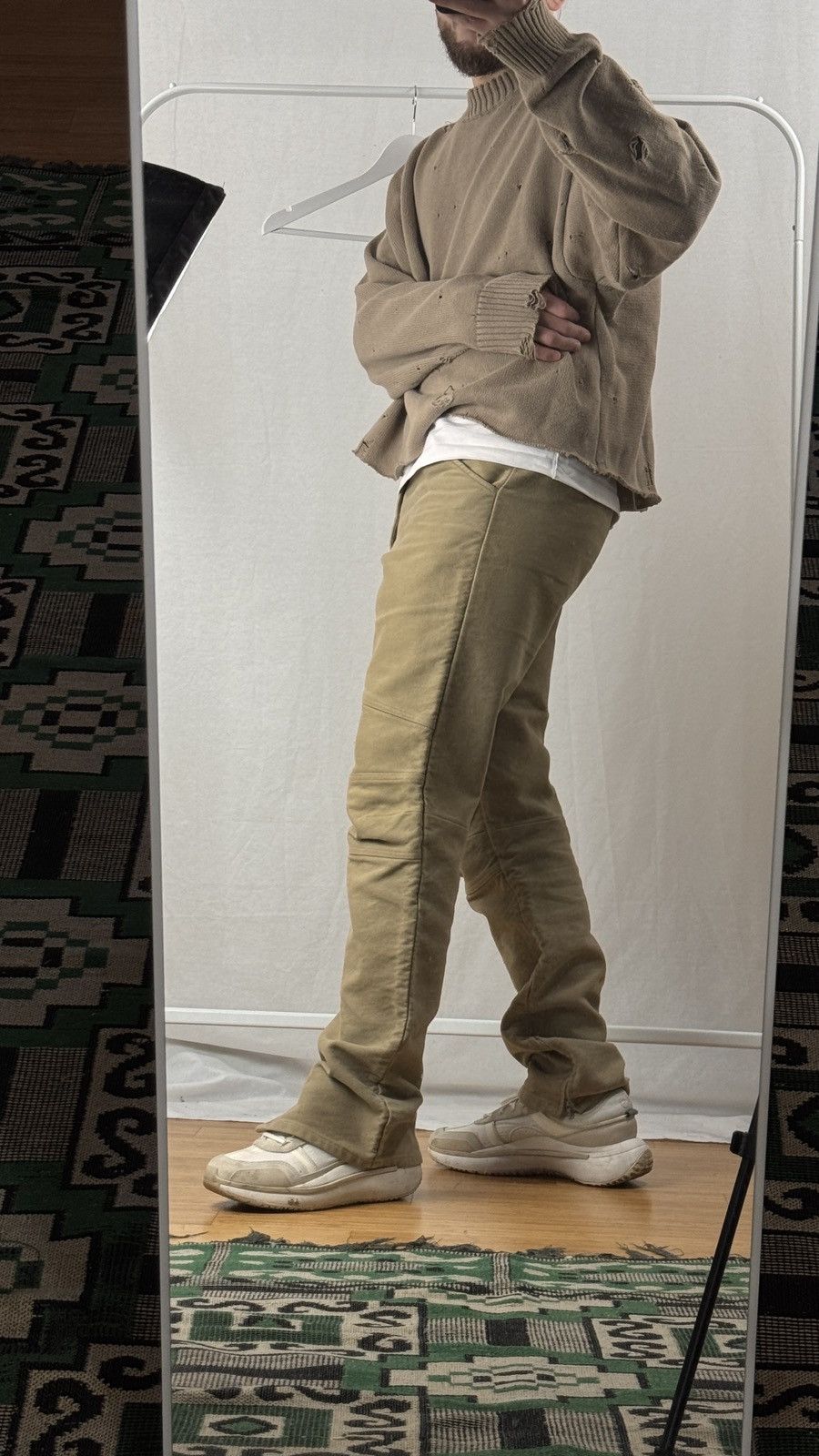 Helmut Lang Helmut Lang Archive Moto Pants 1999 — Size 50 Size US 34 / EU 50 - 1 Thumbnail
