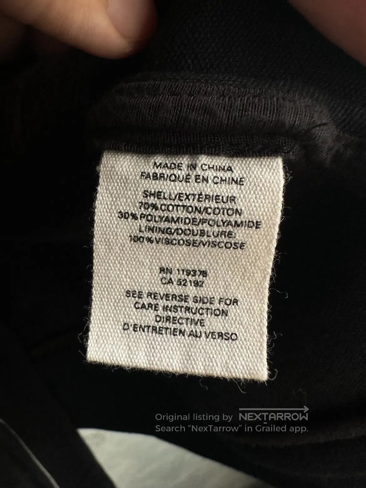 Helmut Lang Helmut Lang Space Cotton Zip-up Jacket. Size US XS / EU 42 / 0 - 6 Thumbnail