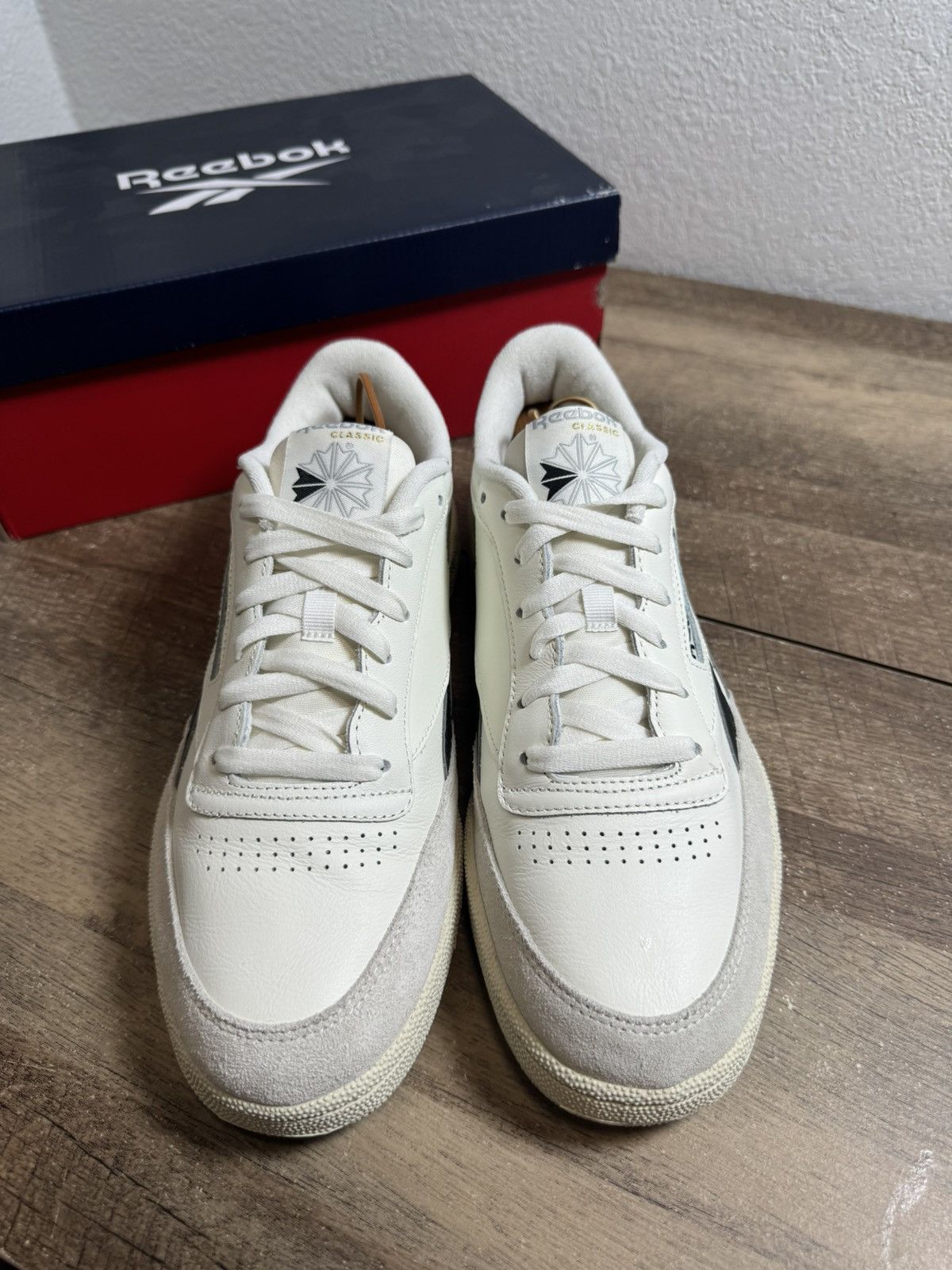 Reebok Reebok Classic Club C Revenge Vintage Chalk Black Size 10.5 Size US 10.5 / EU 43-44 - 3 Thumbnail