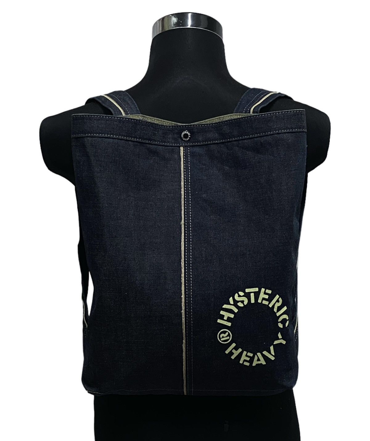 Hysteric Glamour Hysteric Glamour Selvedge Denim Backpack Size ONE SIZE - 2 Thumbnail