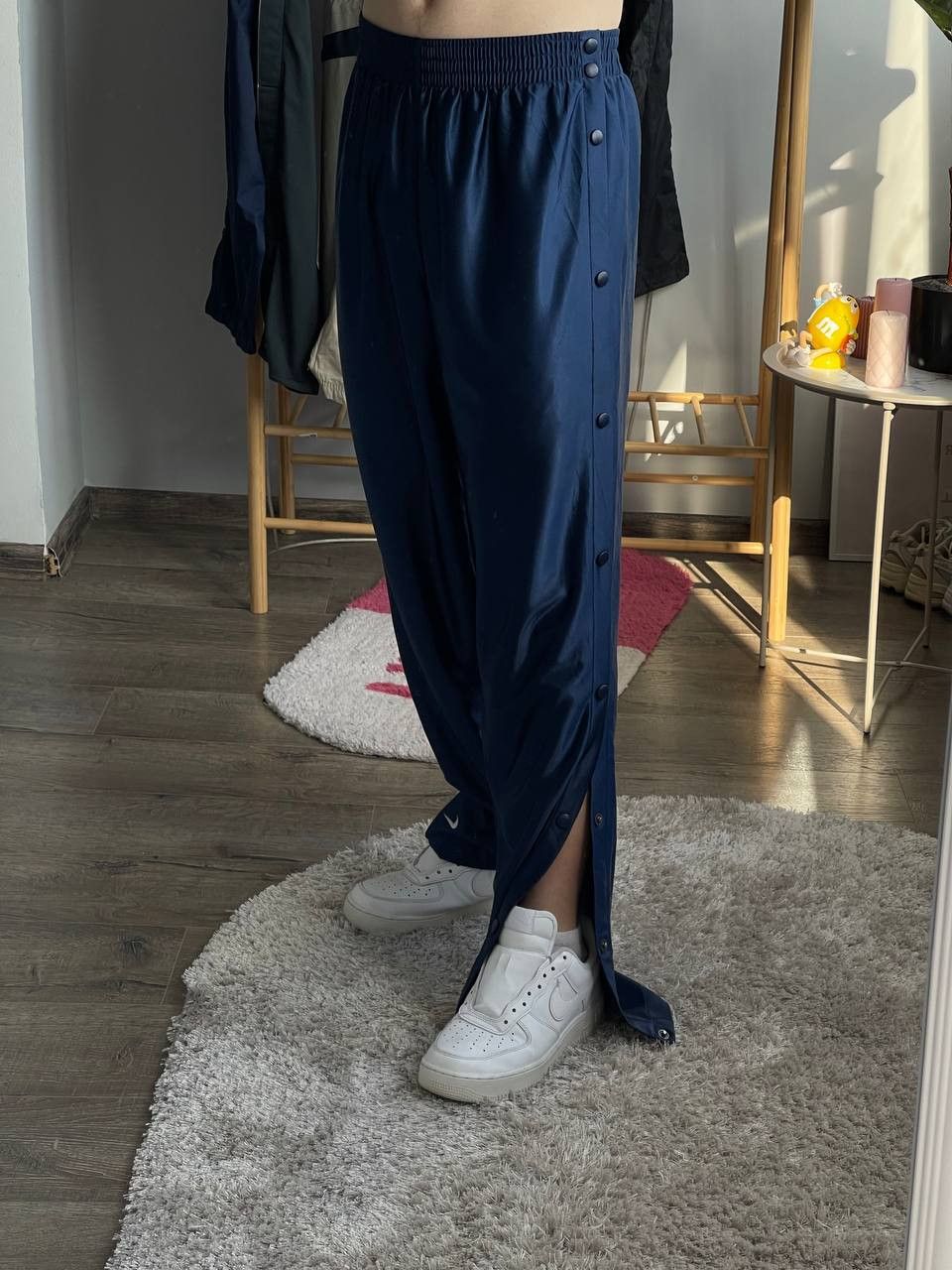 Nike × Streetwear × Vintage nike vintage rare sweatpants drill swoosh 90s Size US 32 / EU 48 - 2 Thumbnail