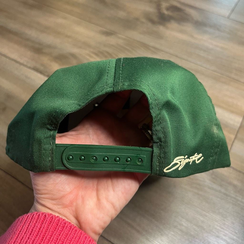 The Game Vintage Green Bay Packers Green Signature SnapBack Hat Size ONE SIZE - 4 Thumbnail