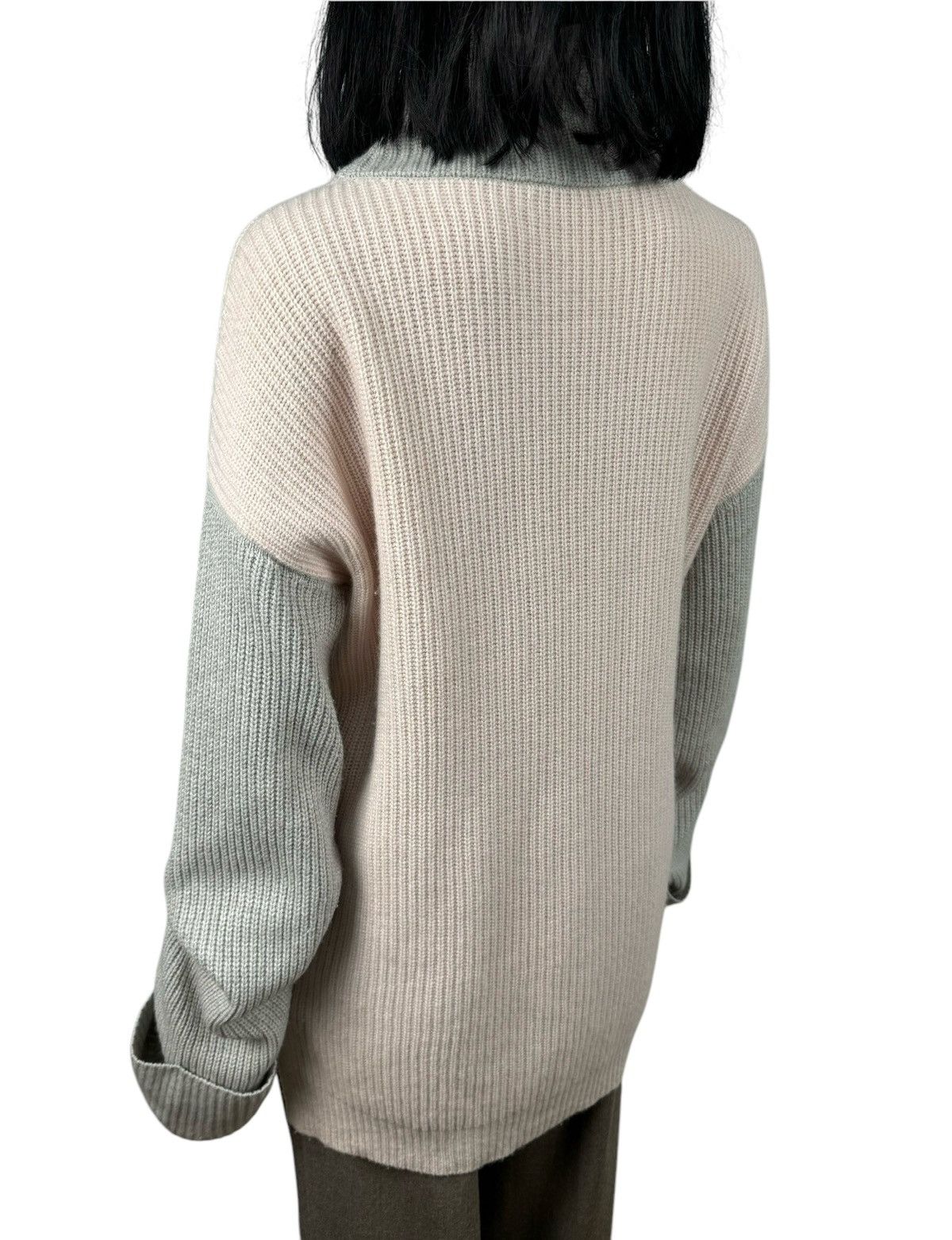 Peserico Peserico Knit Sweater Wool-Silk-Cashmere size 42 Size M / US 6-8 / IT 42-44 - 6 Thumbnail