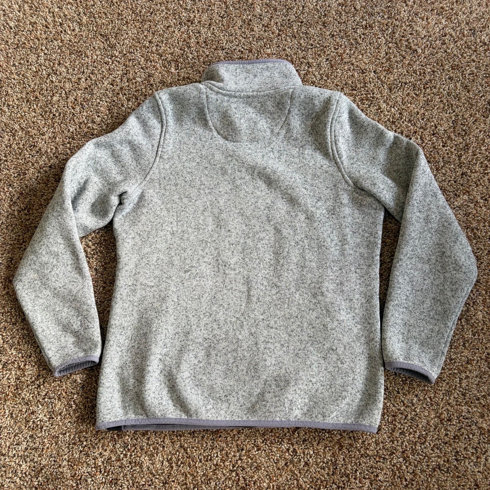 L.L. Bean L.L. Bean Women's Pullover Sweater Fleece Quarter Snap Sz M Size M / US 6-8 / IT 42-44 - 9 Thumbnail