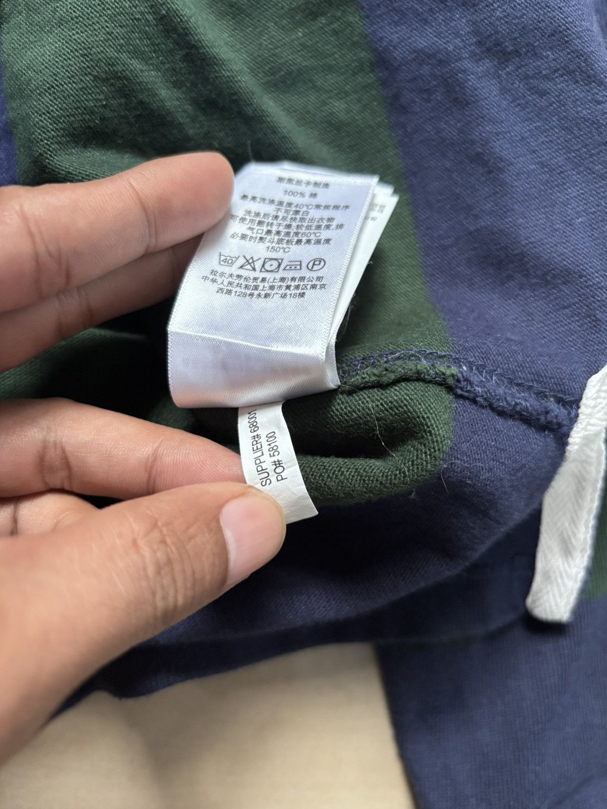 Polo Ralph Lauren Vintage Polo Ralph Lauren Rugby Long Sleeved 90s Patch Polo Size US M / EU 48-50 / 2 - 7 Thumbnail