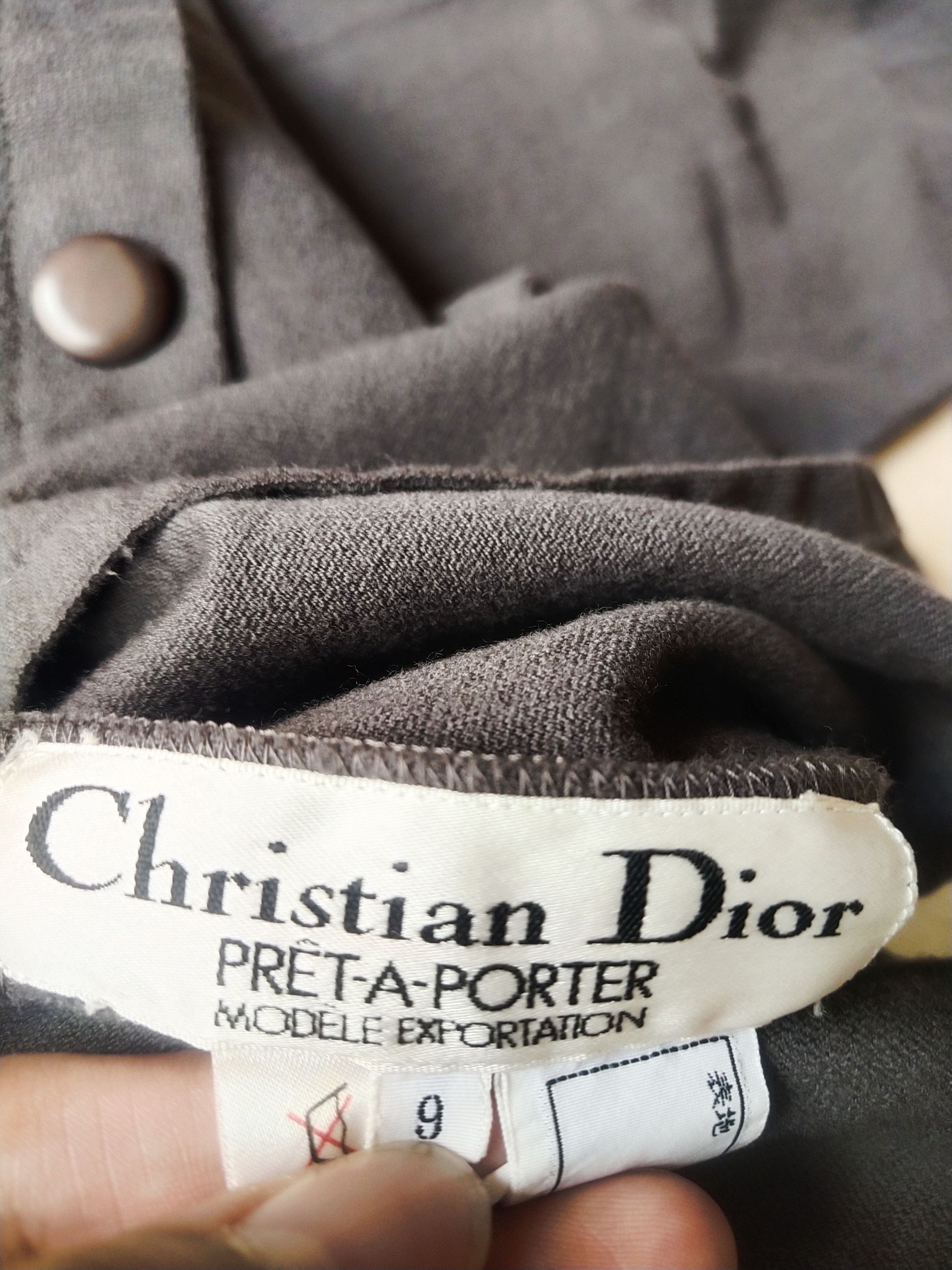 Christian Dior Monsieur 1970s Christian Dior Archive Wool Plastron Military Jacket Size M / US 6-8 / IT 42-44 - 6 Thumbnail