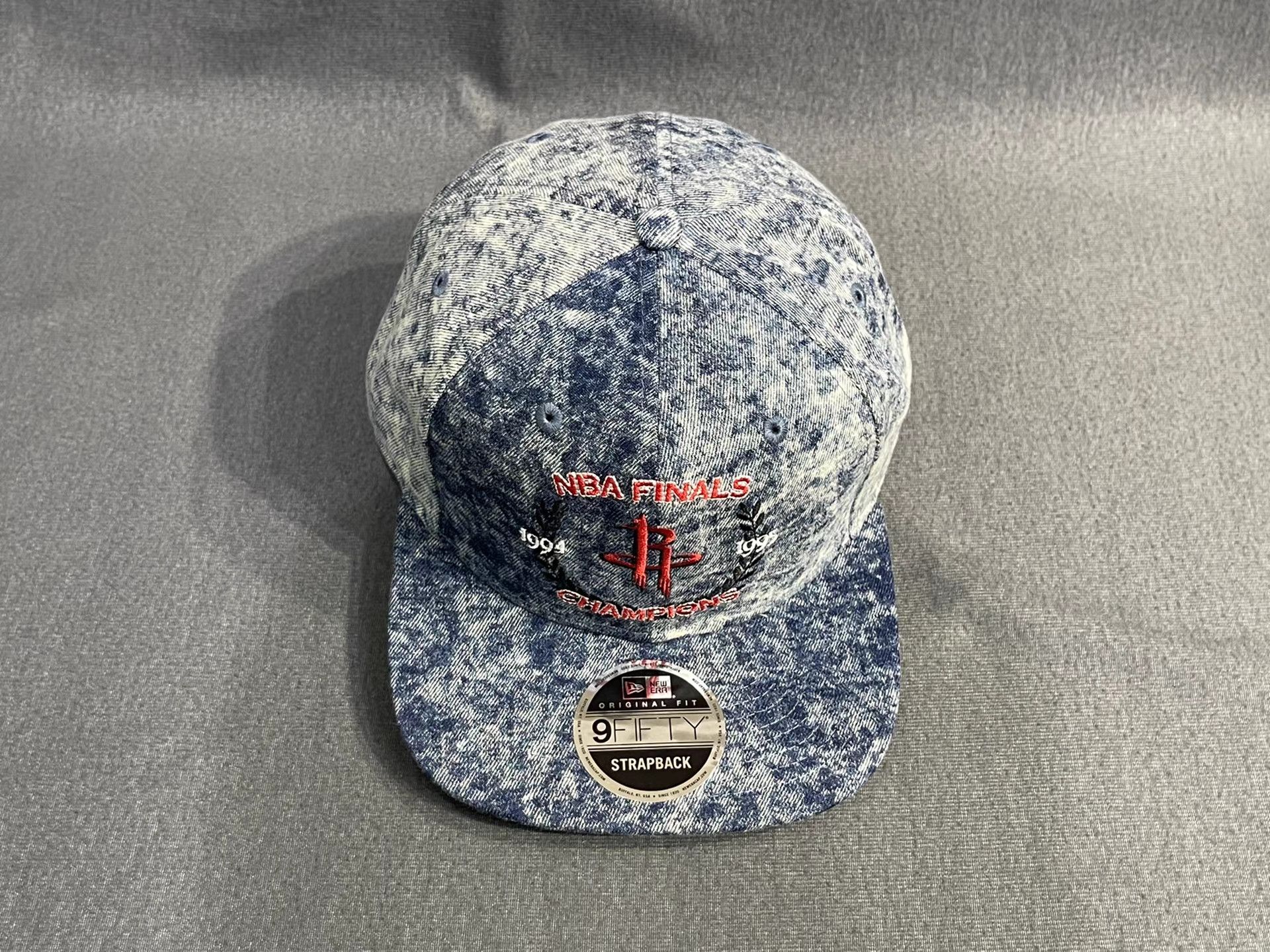 New Era New Era Houston Rockets Flat Brim Adjustable Cap。 Q5 Size ONE SIZE - 2 Thumbnail